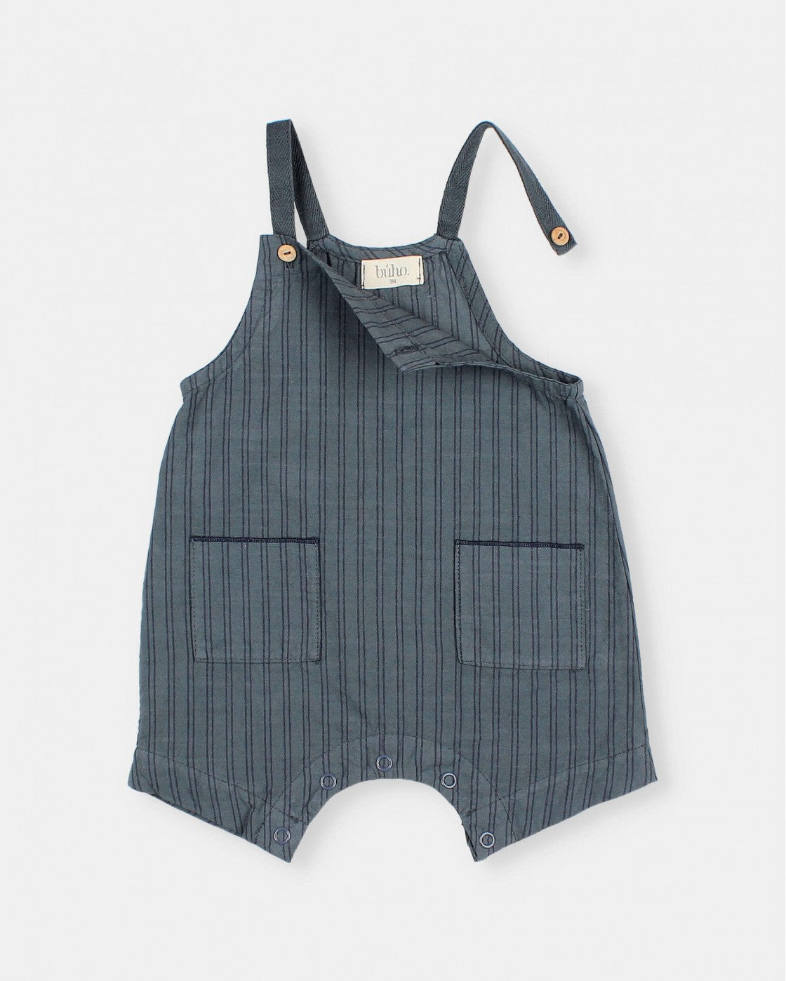Dungaree in Stripes || Nuit