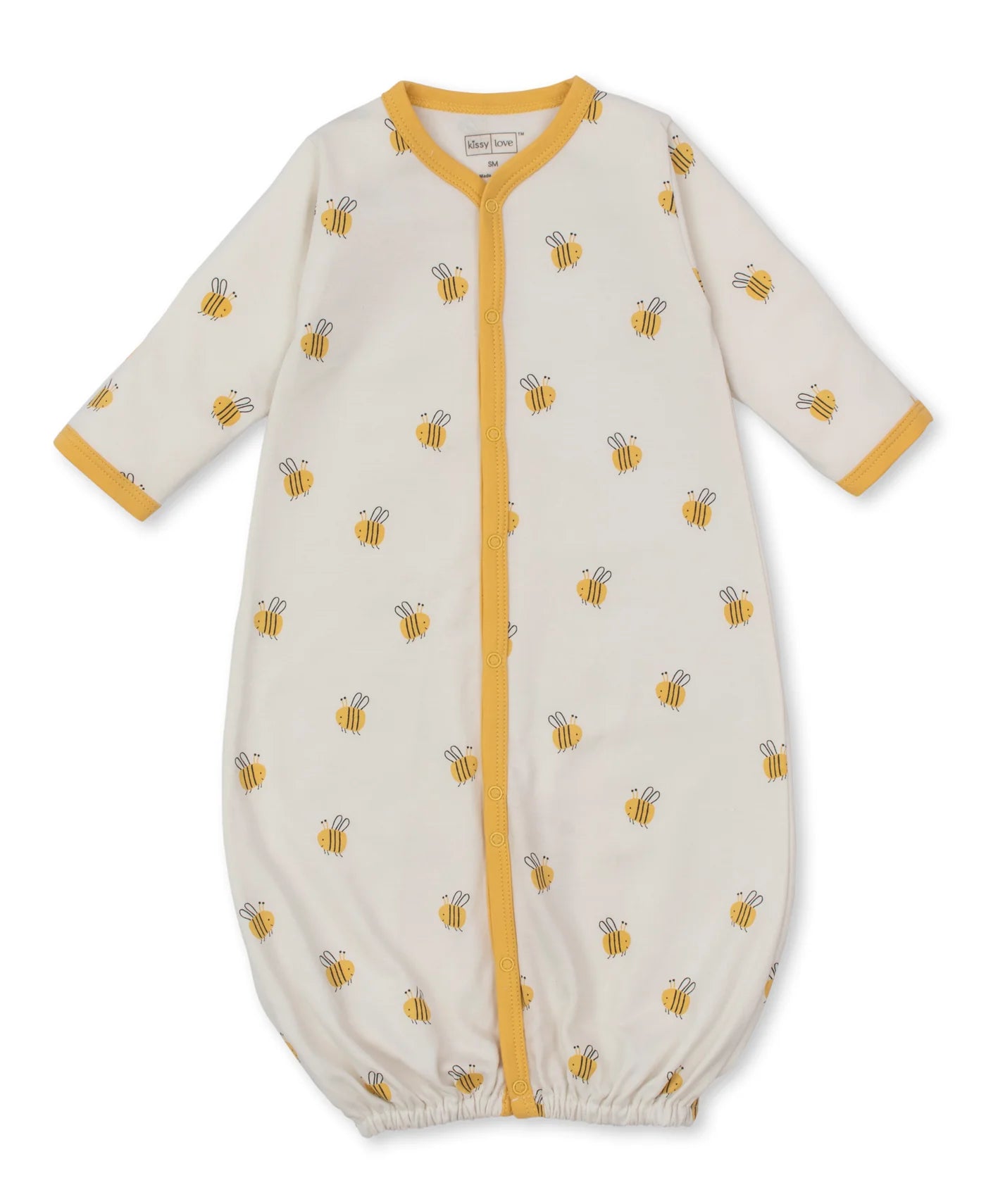 Kissy Love Tumbling Bees Convertible Gown, Hat, and Blanket Set