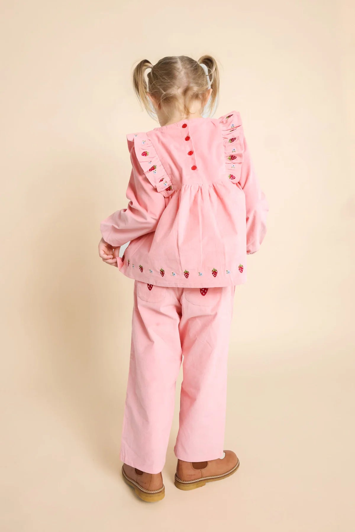 Floss Belle Blouse || Warm Pink