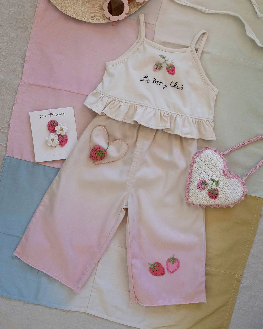 Wild Wawa Wide-Leg Pant Set || La Berry Club