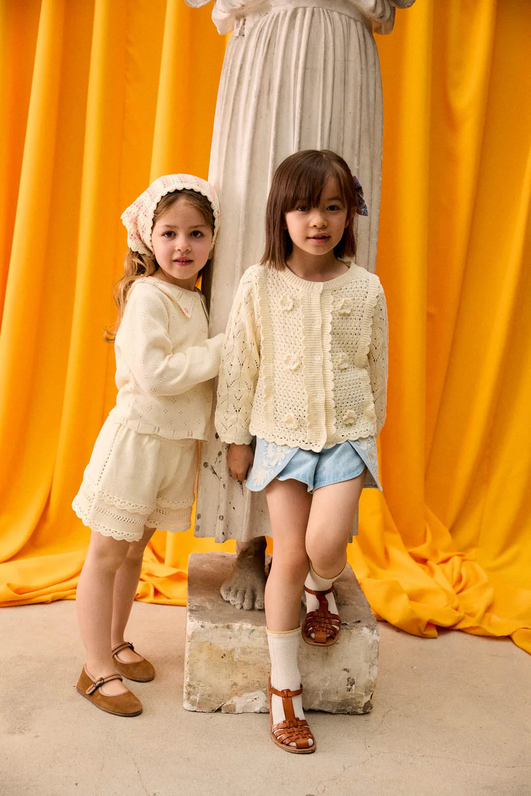 Louise Misha Chai Cardigan || Cream