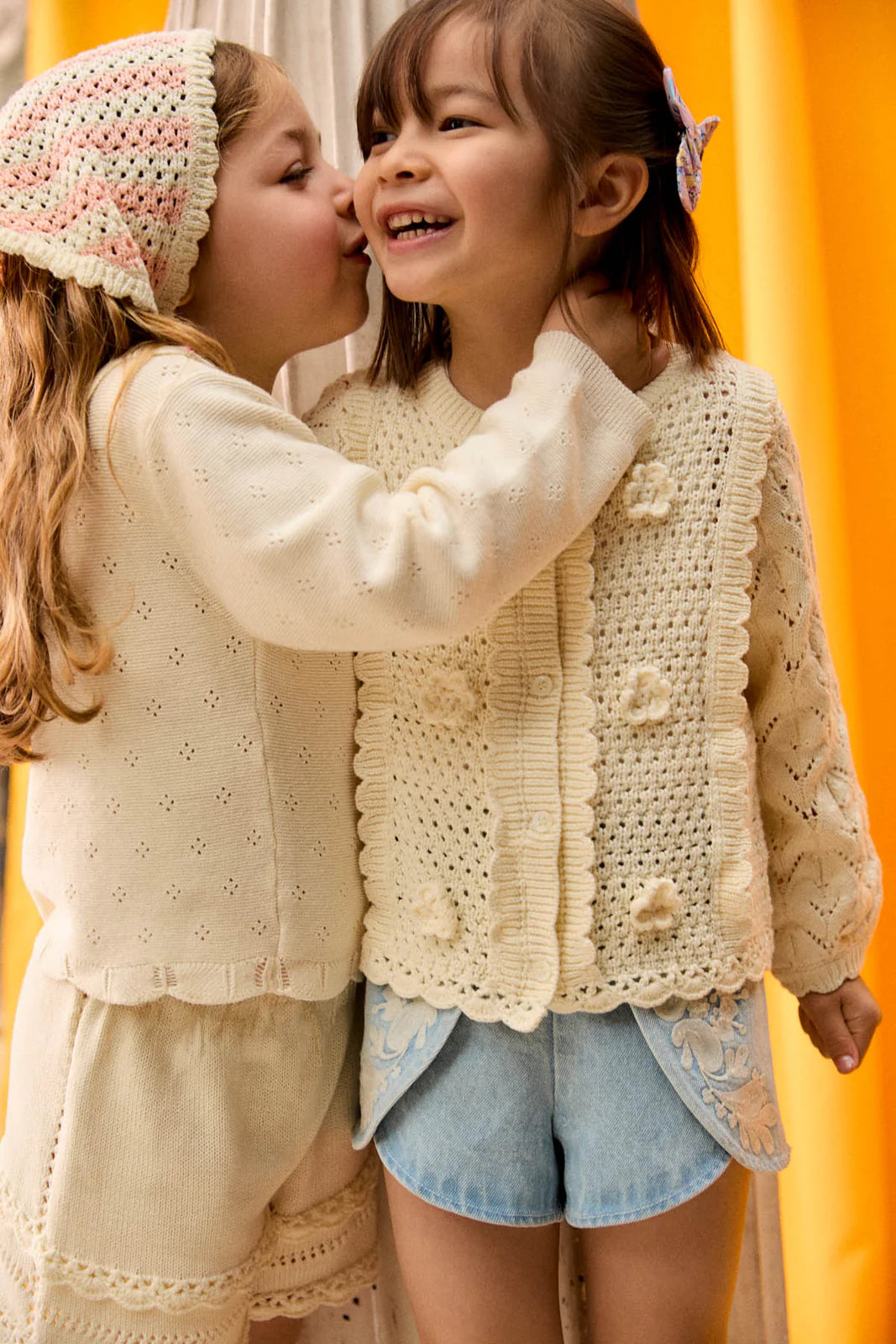 Louise Misha Chai Cardigan || Cream