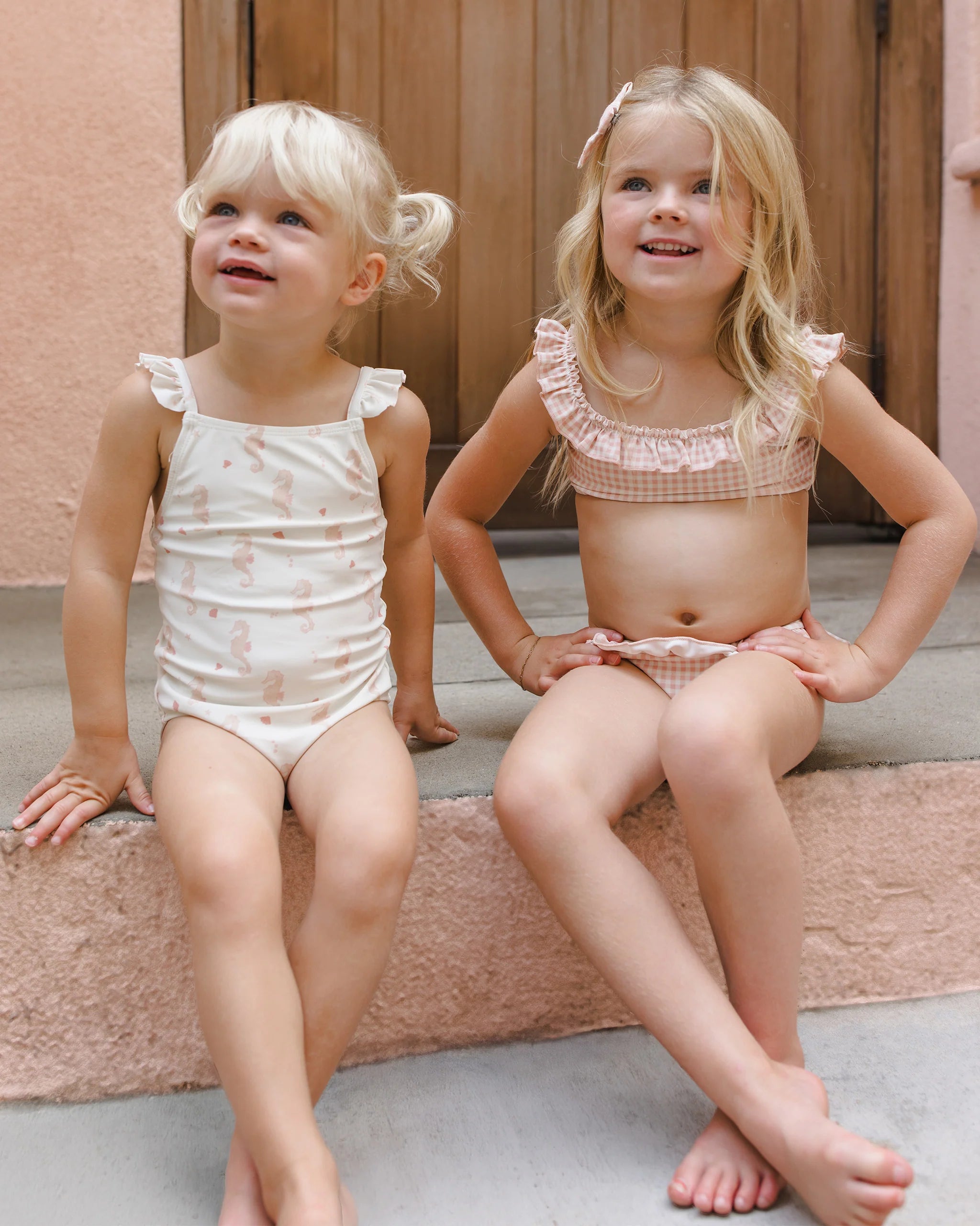 Lindsay Arnold x Rylee + Cru Giana Bikini || Petal Gingham