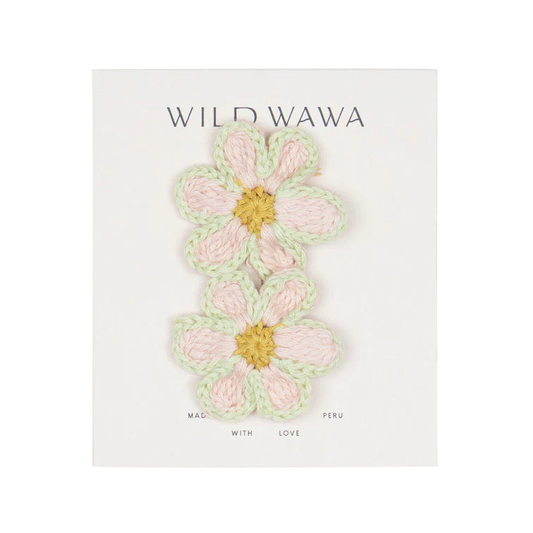 Wild Wawa Crochet Clip Set || Petite Bloom