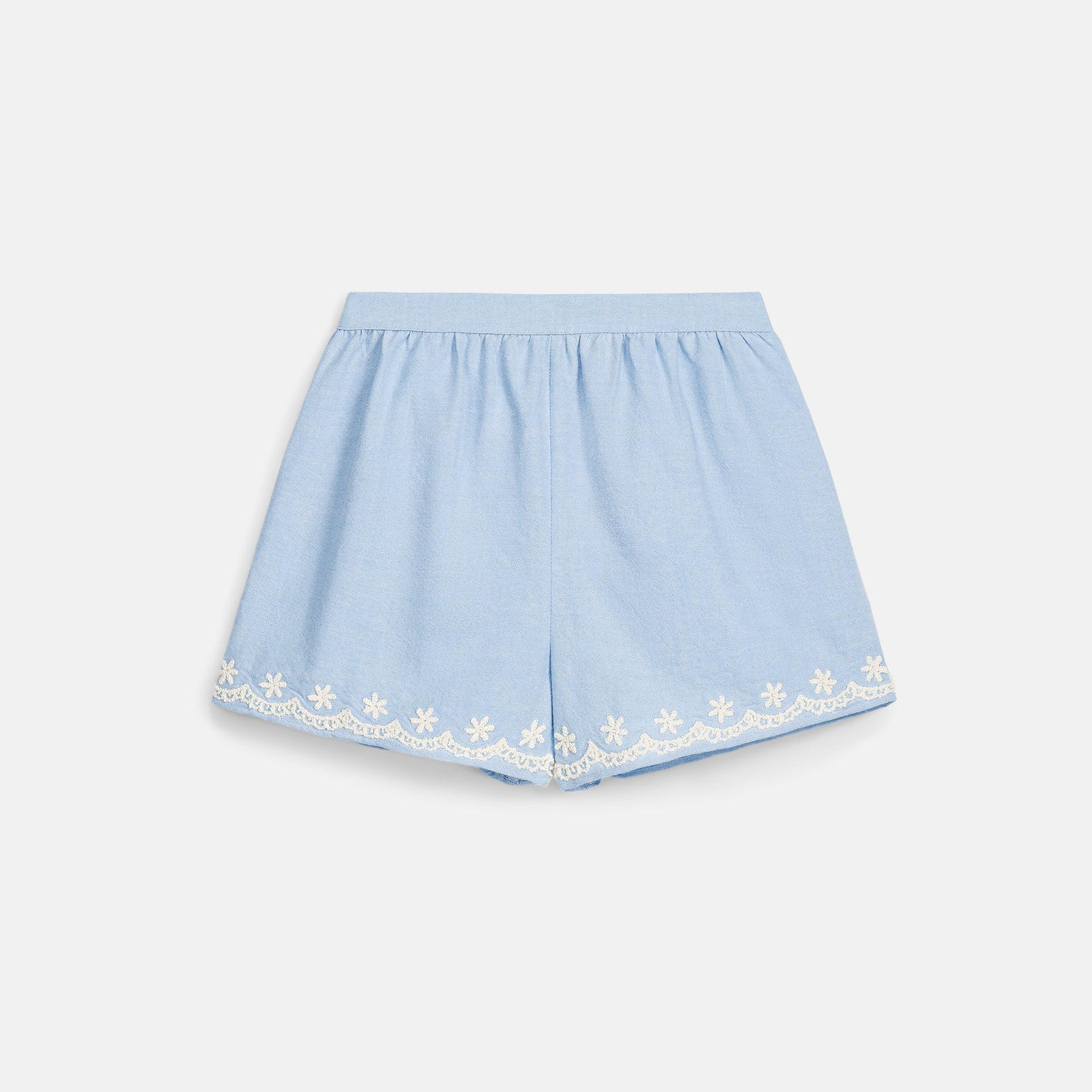 Louise Misha Vally Shorts || Oxford Blue