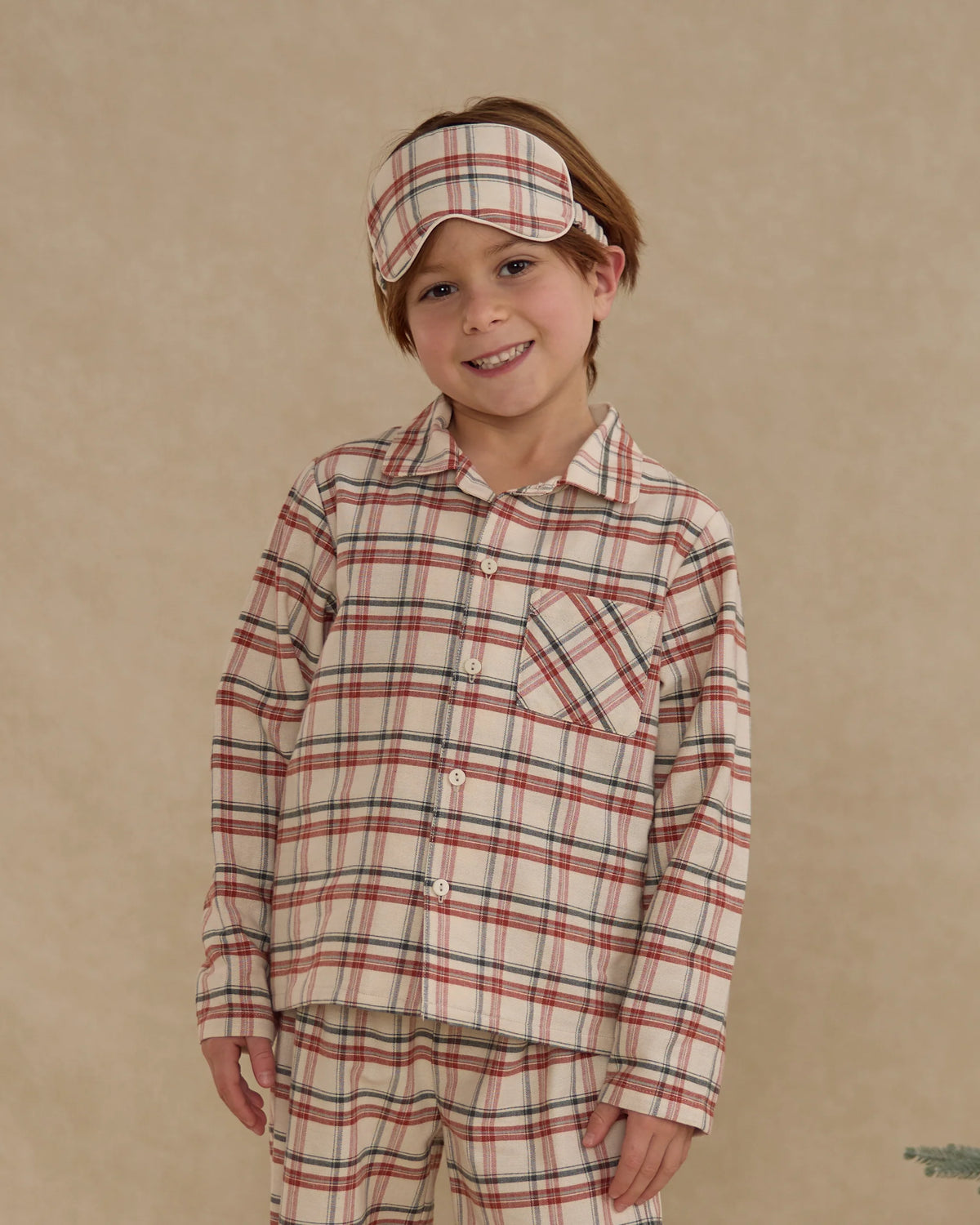 Rylee + Cru Long Sleeve Pajamas || Holiday Flannel