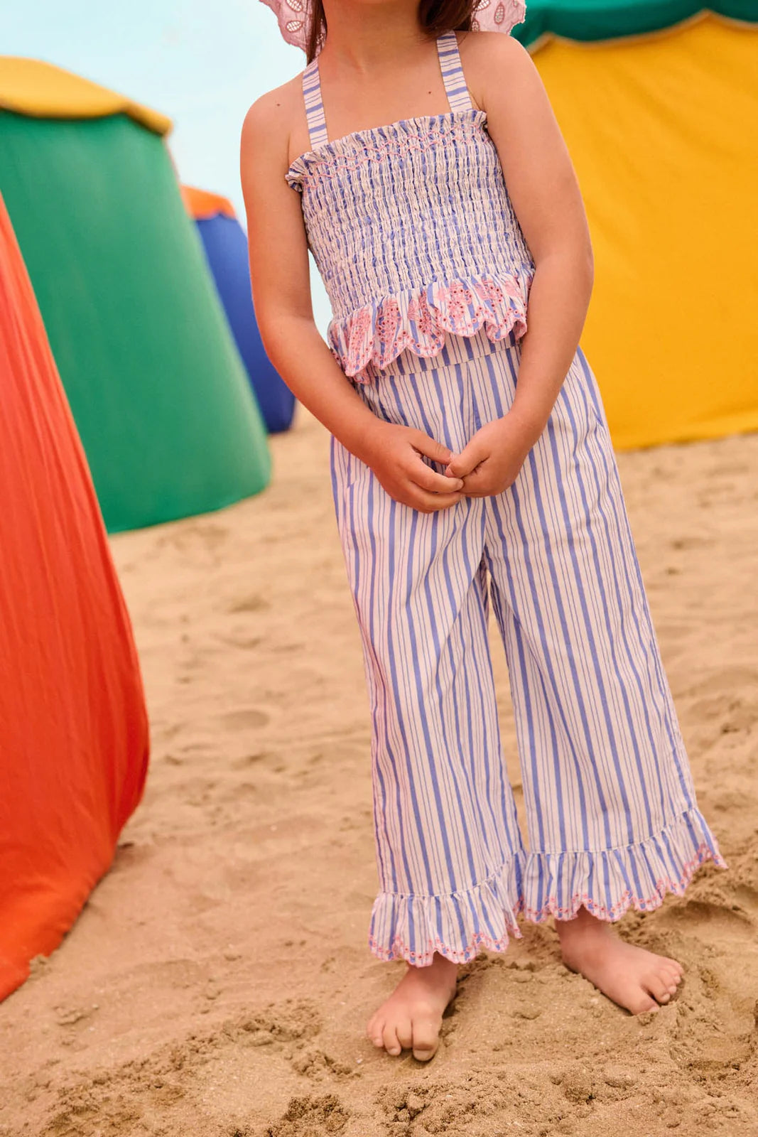 Louise Misha Loukini Pants || Blue Seaside Stripes