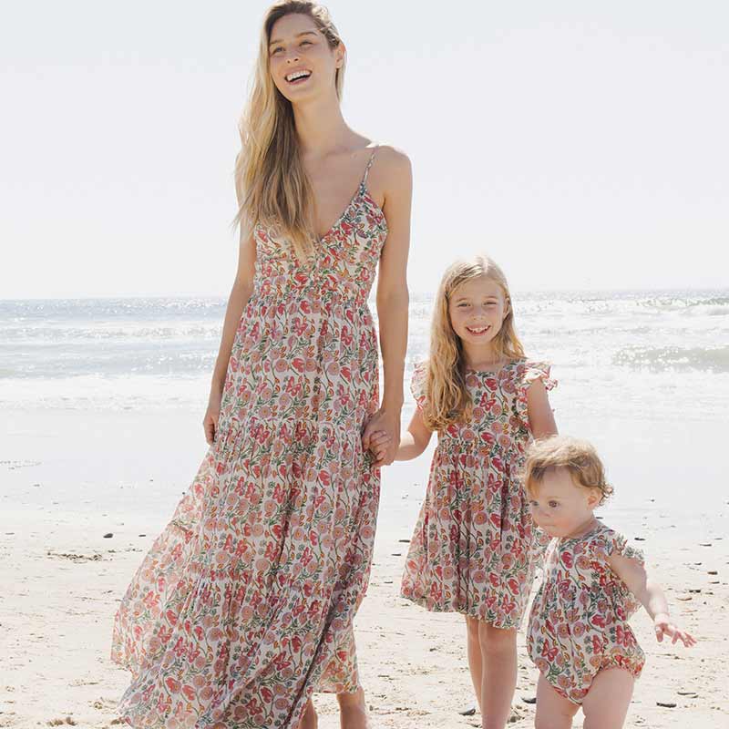 Girls Elsie Dress - Butterfly Vines