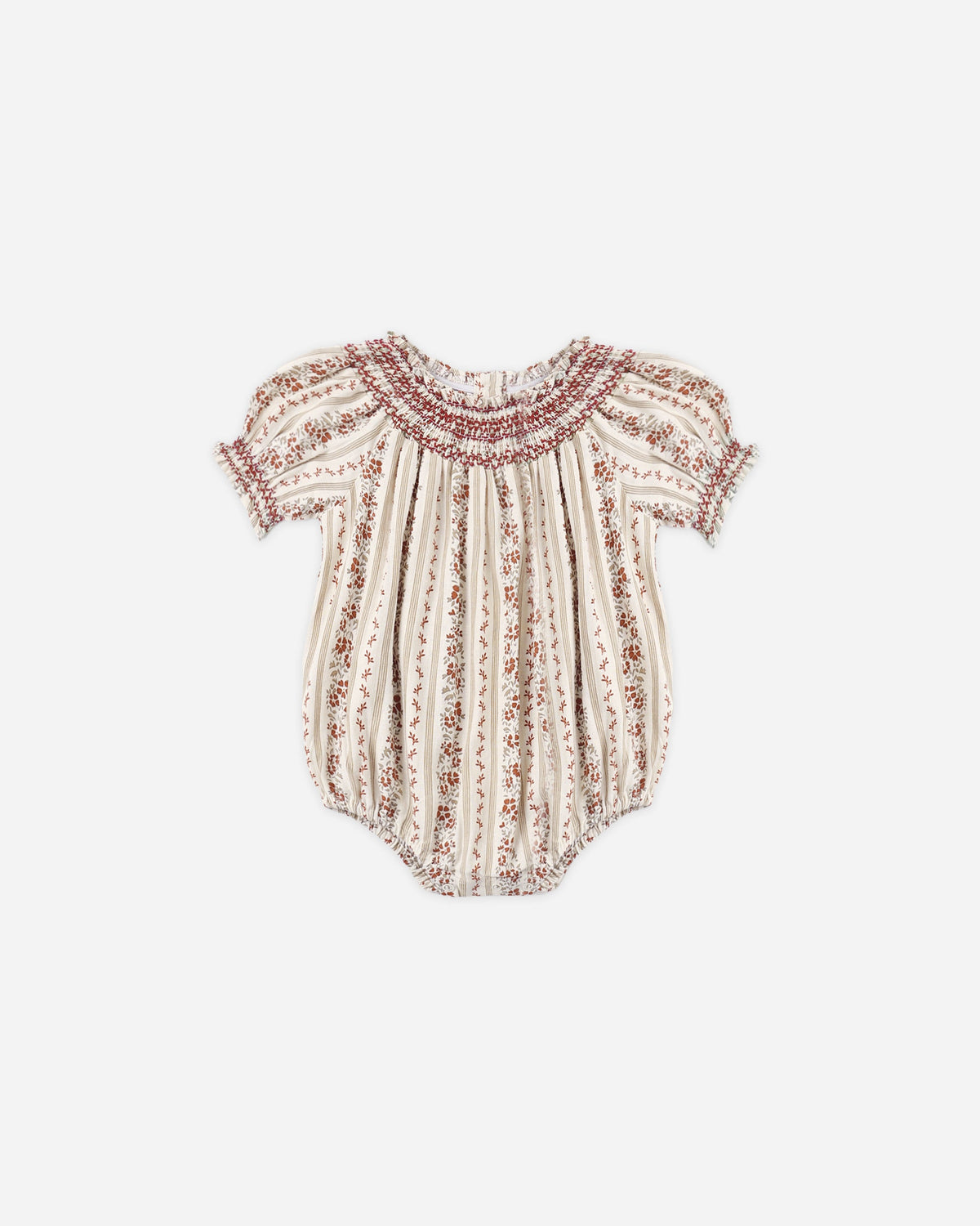 Rylee + Cru Ada Romper || Floral Stripe