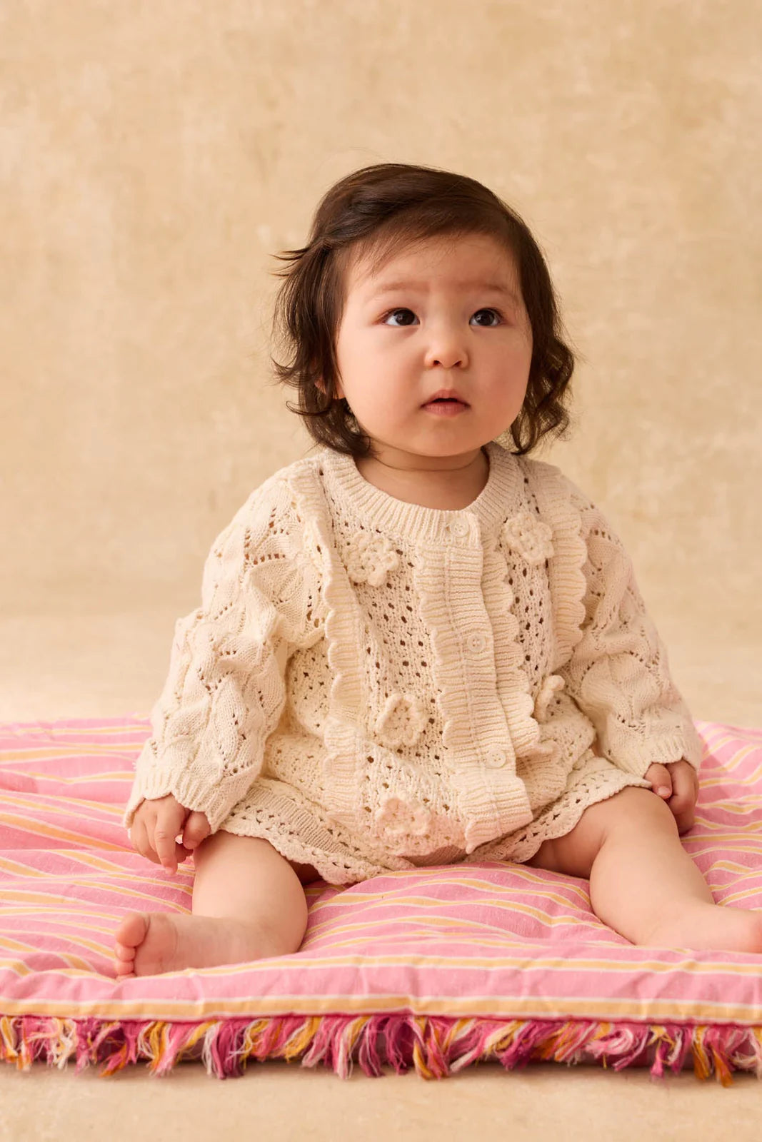 Louise Misha Chai Cardigan || Cream