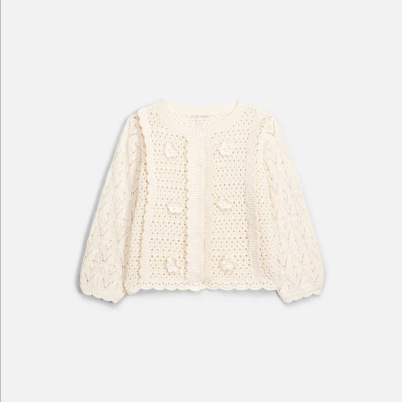 Louise Misha Chai Cardigan || Cream