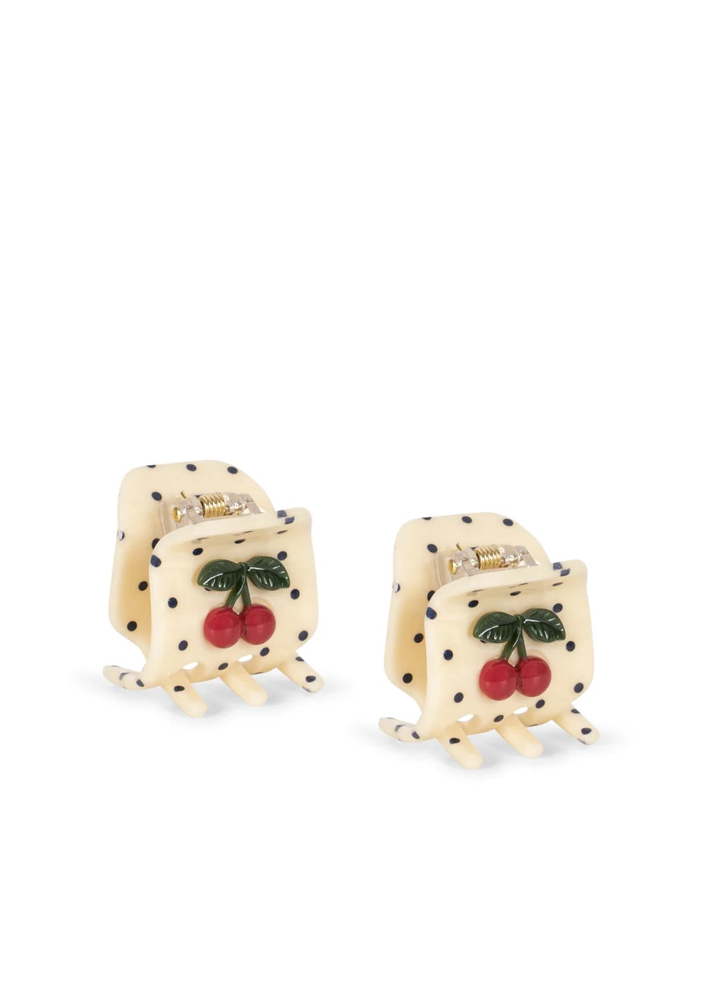 Konges Sløjd 2 Pack Cherry Dot Hair Claw Clips