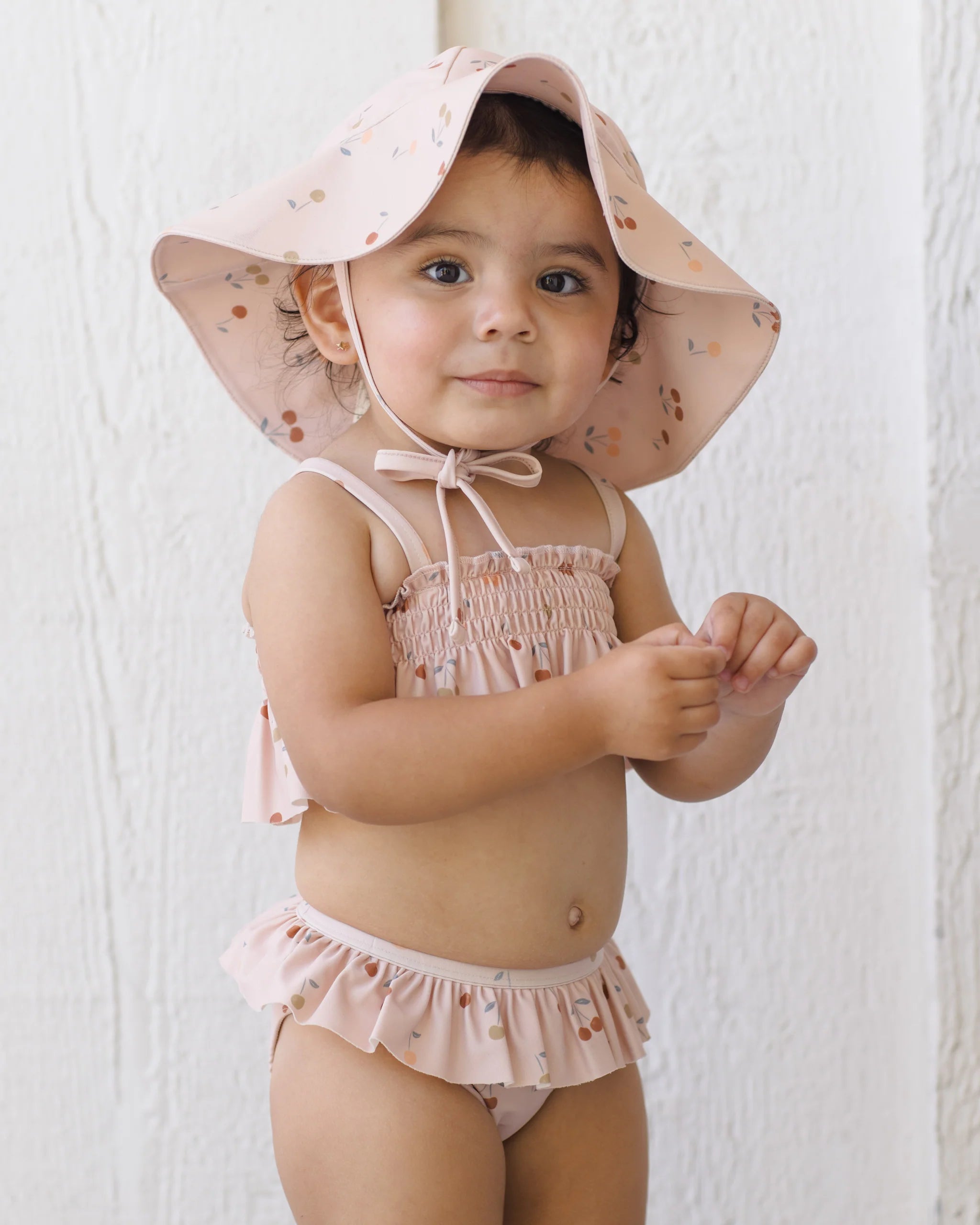 Quincy Mae Sun Hat || Cherries