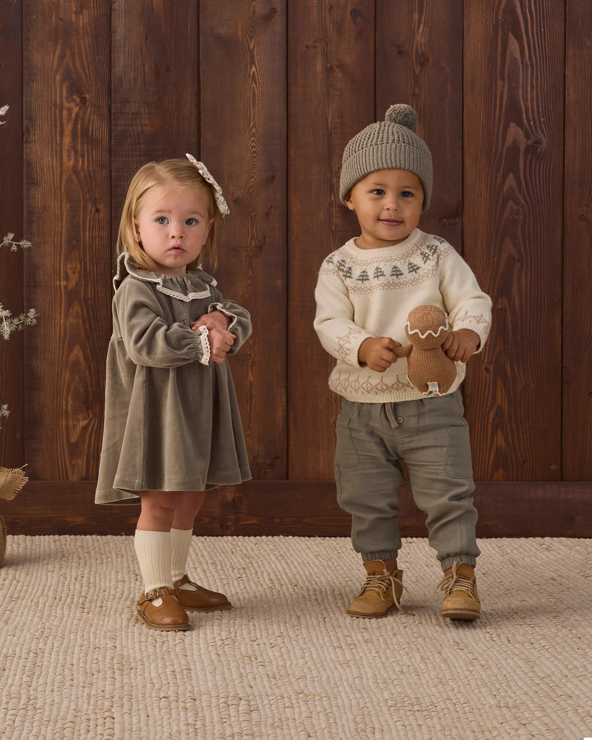 Quincy Mae Rex Sweater || Tree Fair Isle