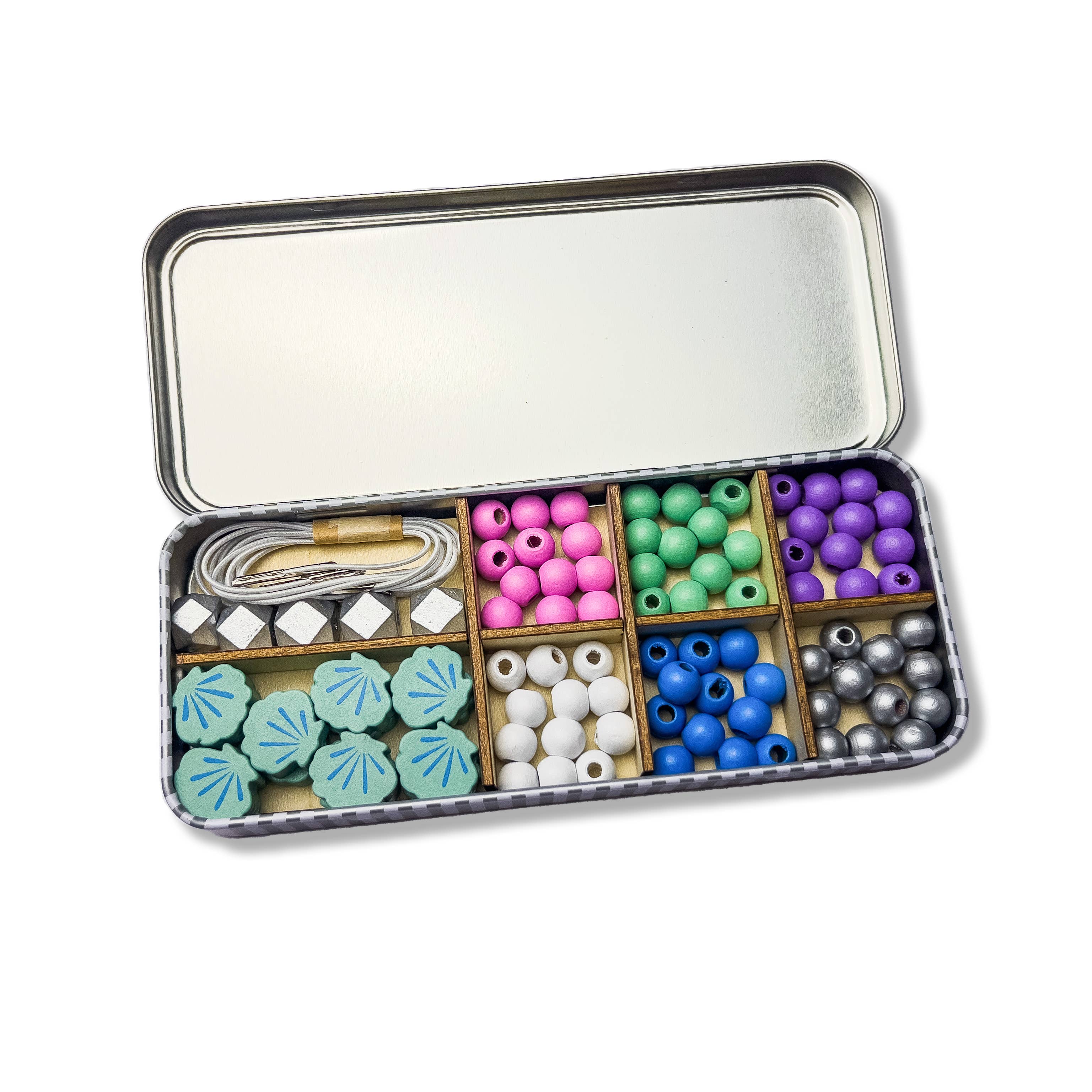 Mermaid Bracelet Bead Kit - Makes 5 Bracelets