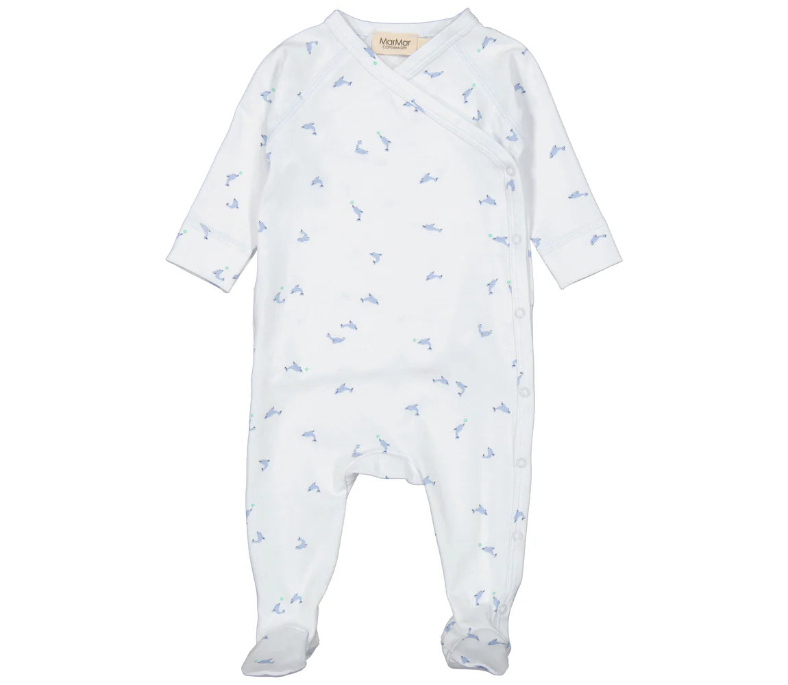 Rubello, Jumpsuit || Dolphin with Matching Blanket - Size 4M