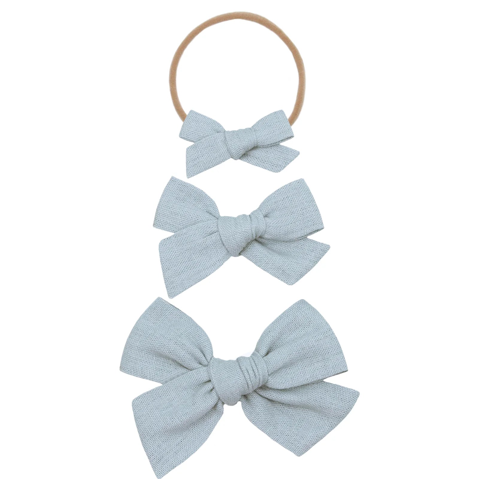 Lou Lou Classic Bow - Dove