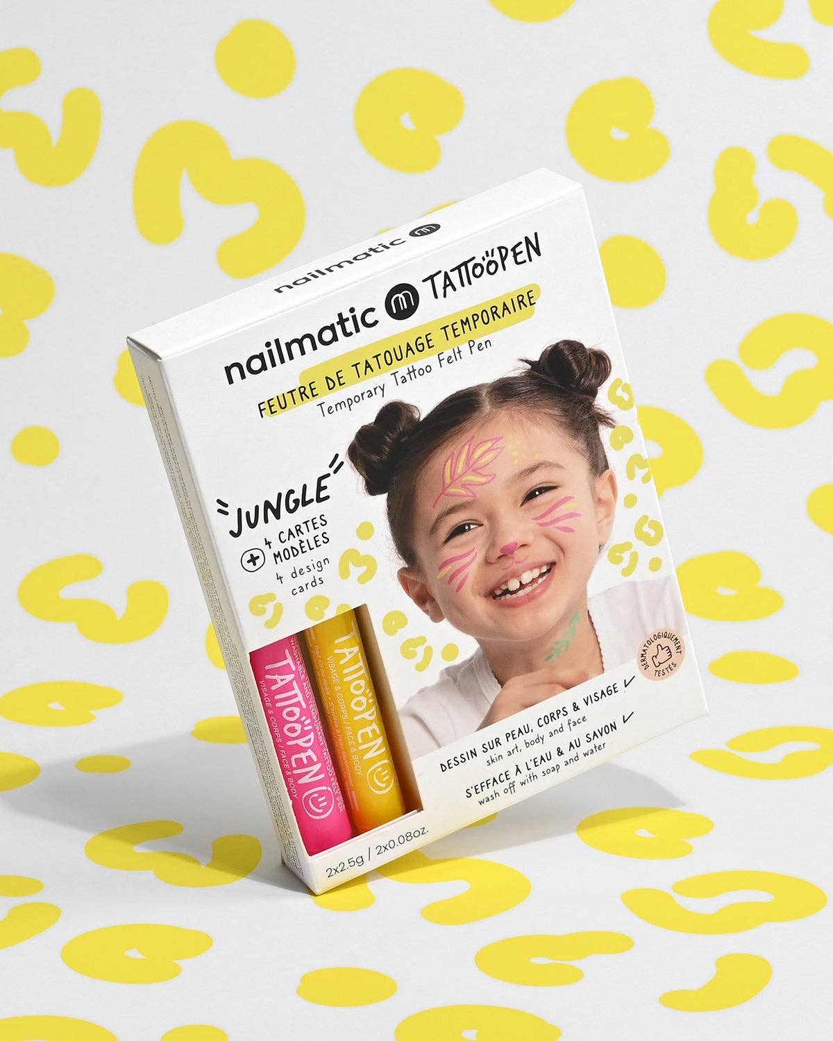 Tattoo Pen Set for Kids JUNGLE