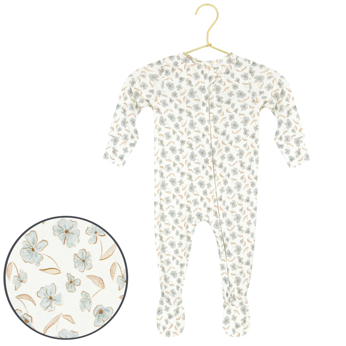 Lou Lou Faye Zipper Footies