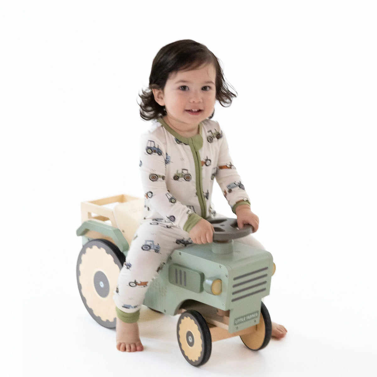 Angel Dear Future Farmer Convertible Romper