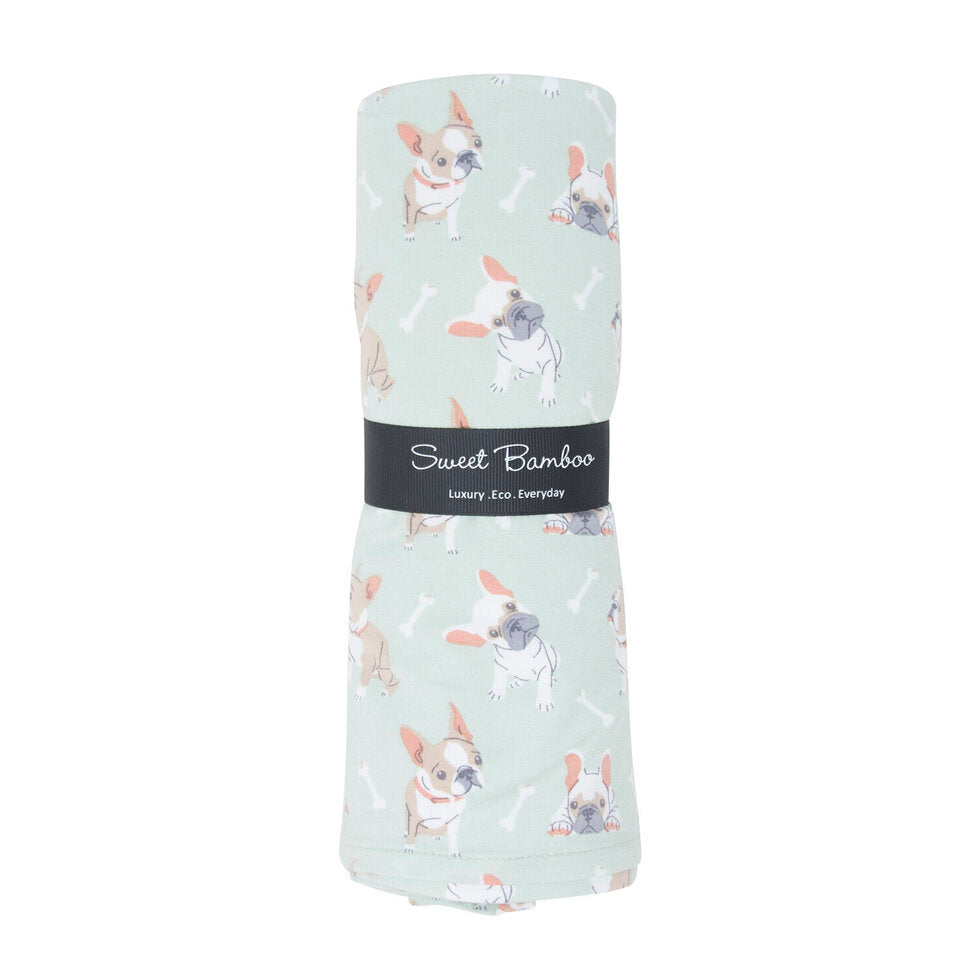 Bamboo Swaddle || Frenchie Fun