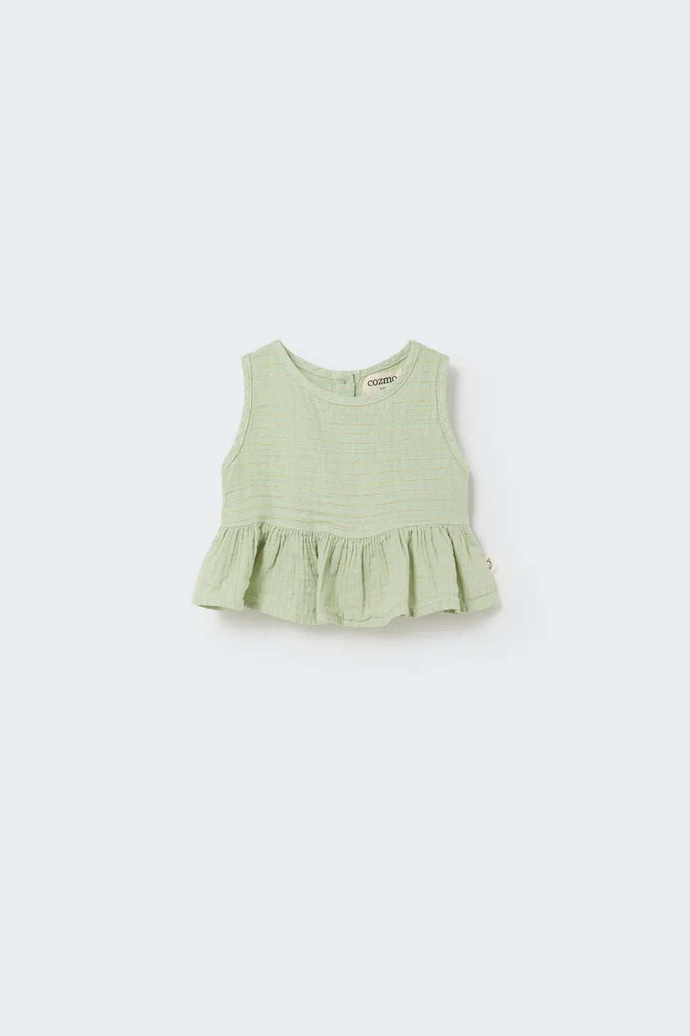 Lurex Gauze Baby Top and Bloomers Set