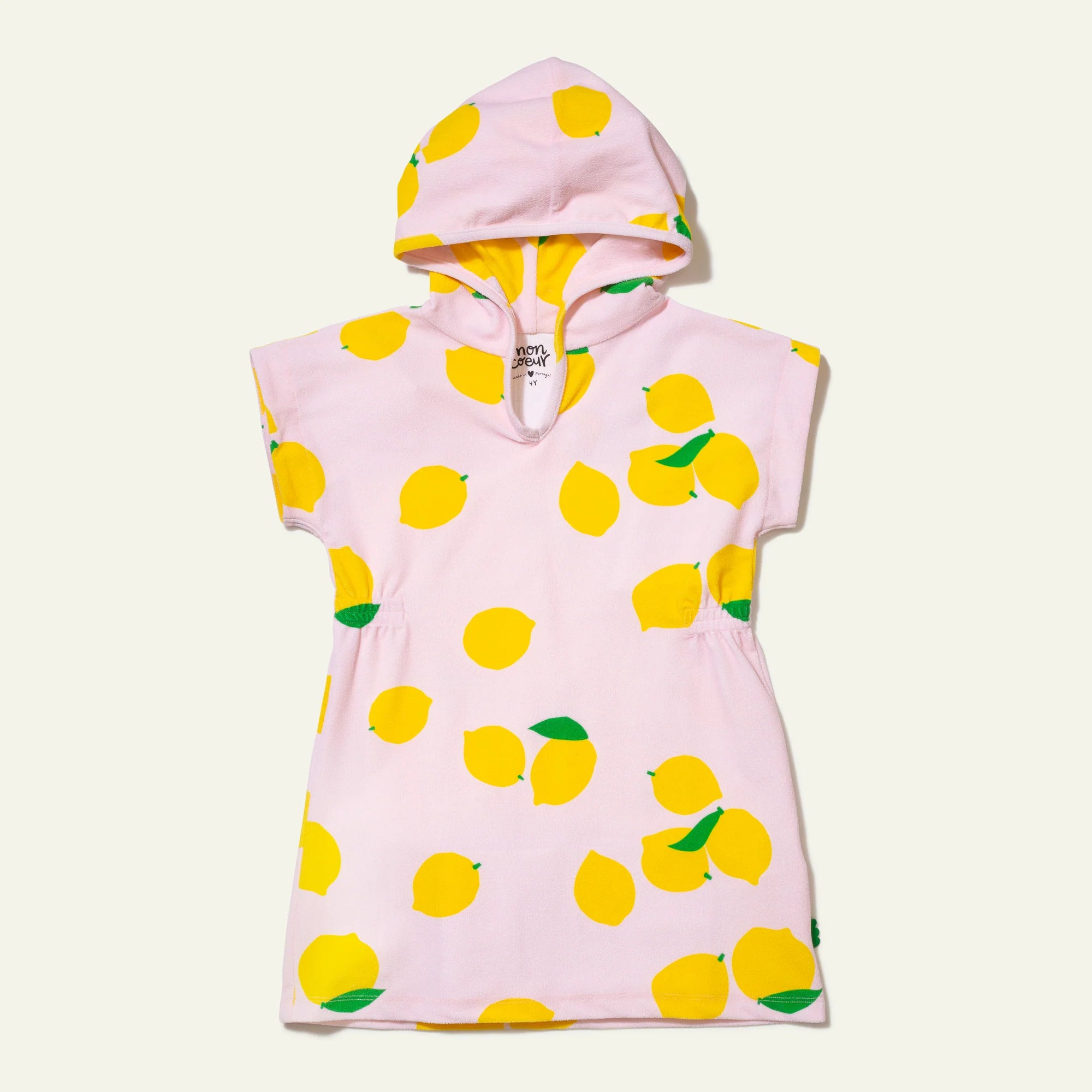 Girls Terrycloth Swim Cover-up || Lemons