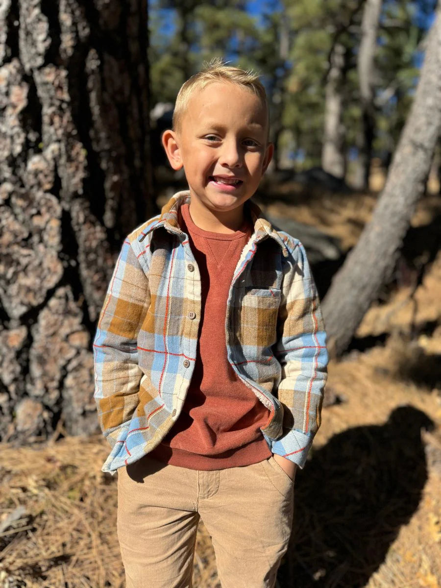 Me & Henry Adventurer Sherpa Lined Shirt
