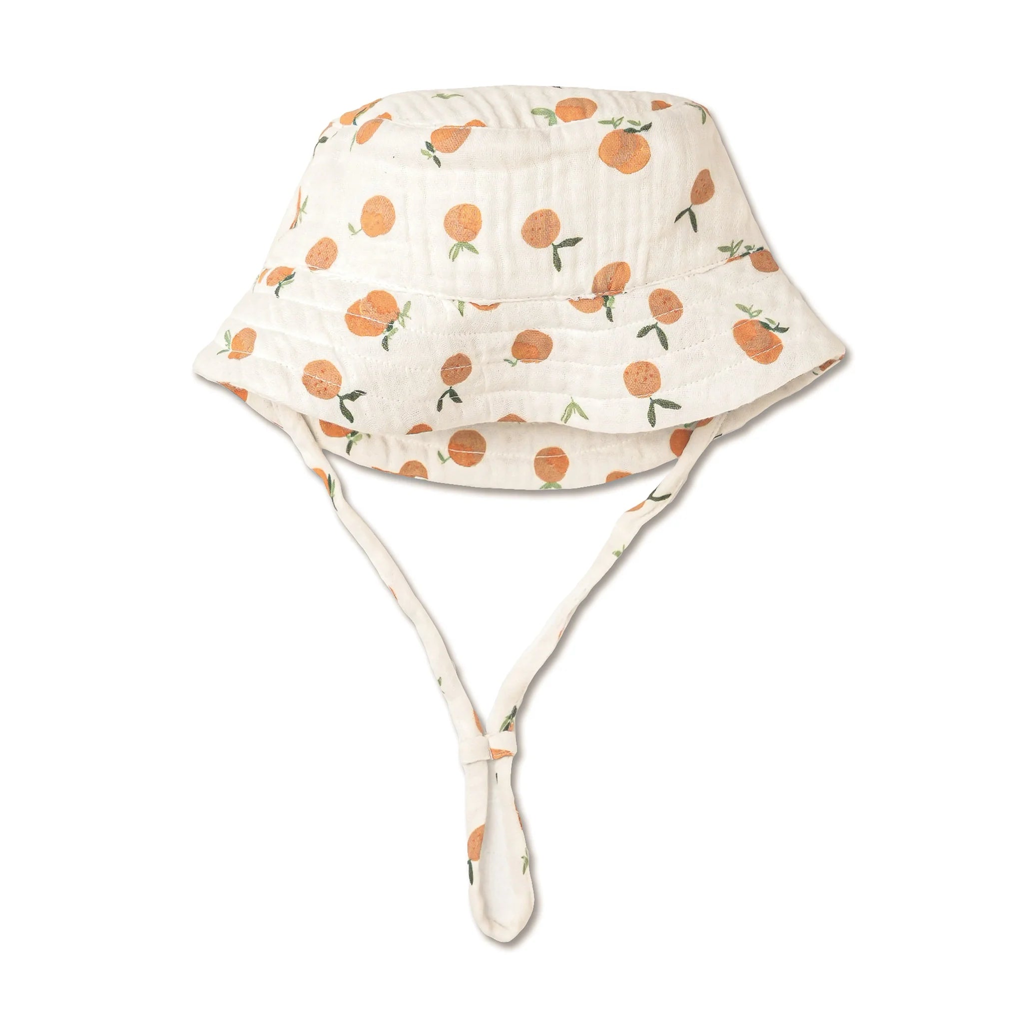 Organic Bucket Sun Hat || Mandarin