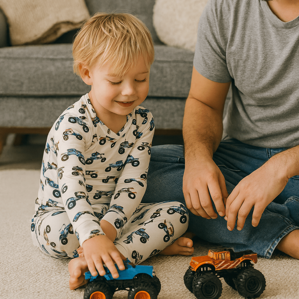 Sweet Bamboo Big Kid Pajamas || Monster Mash