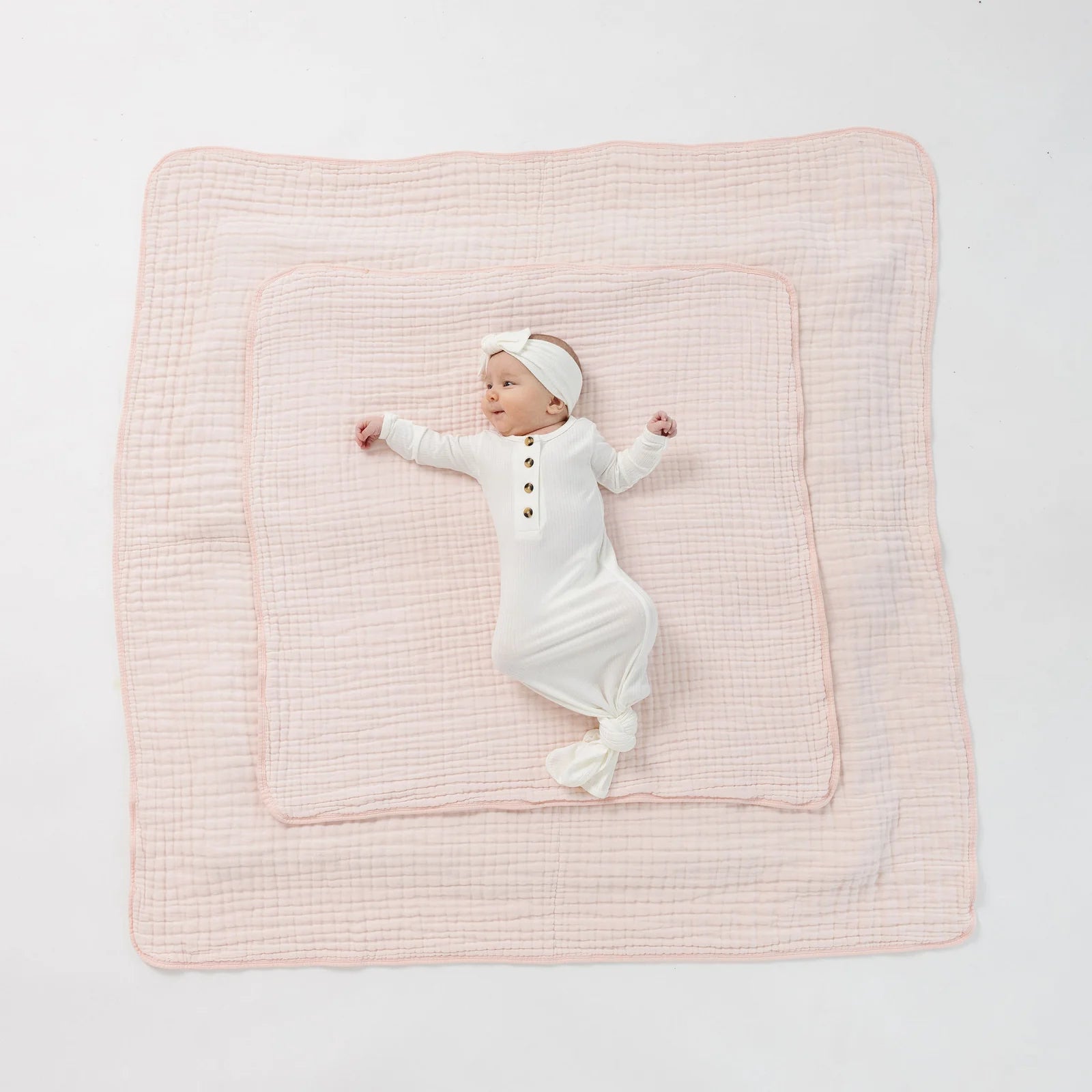 Lou Lou Cloud Muslin™ Quilt - Blush