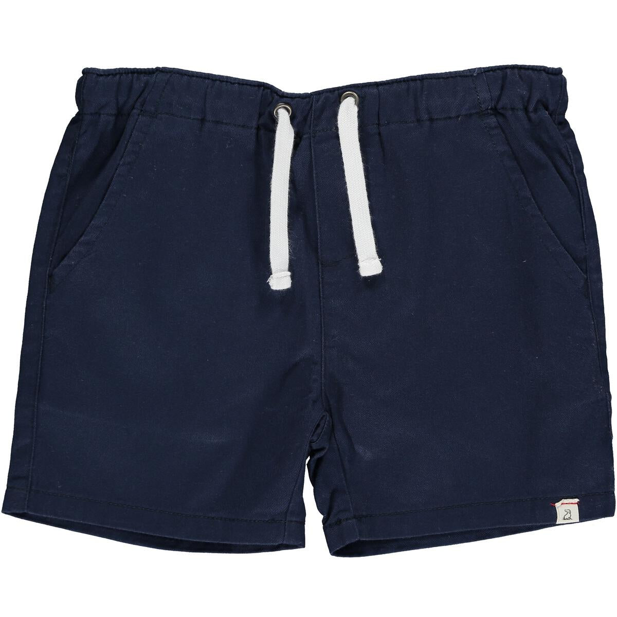 Cotton Twill Short Navy
