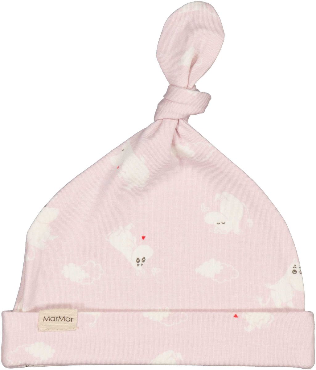 Organic Cotton Kimono Onesie, Hat & Swaddle Set || Pink Moomin