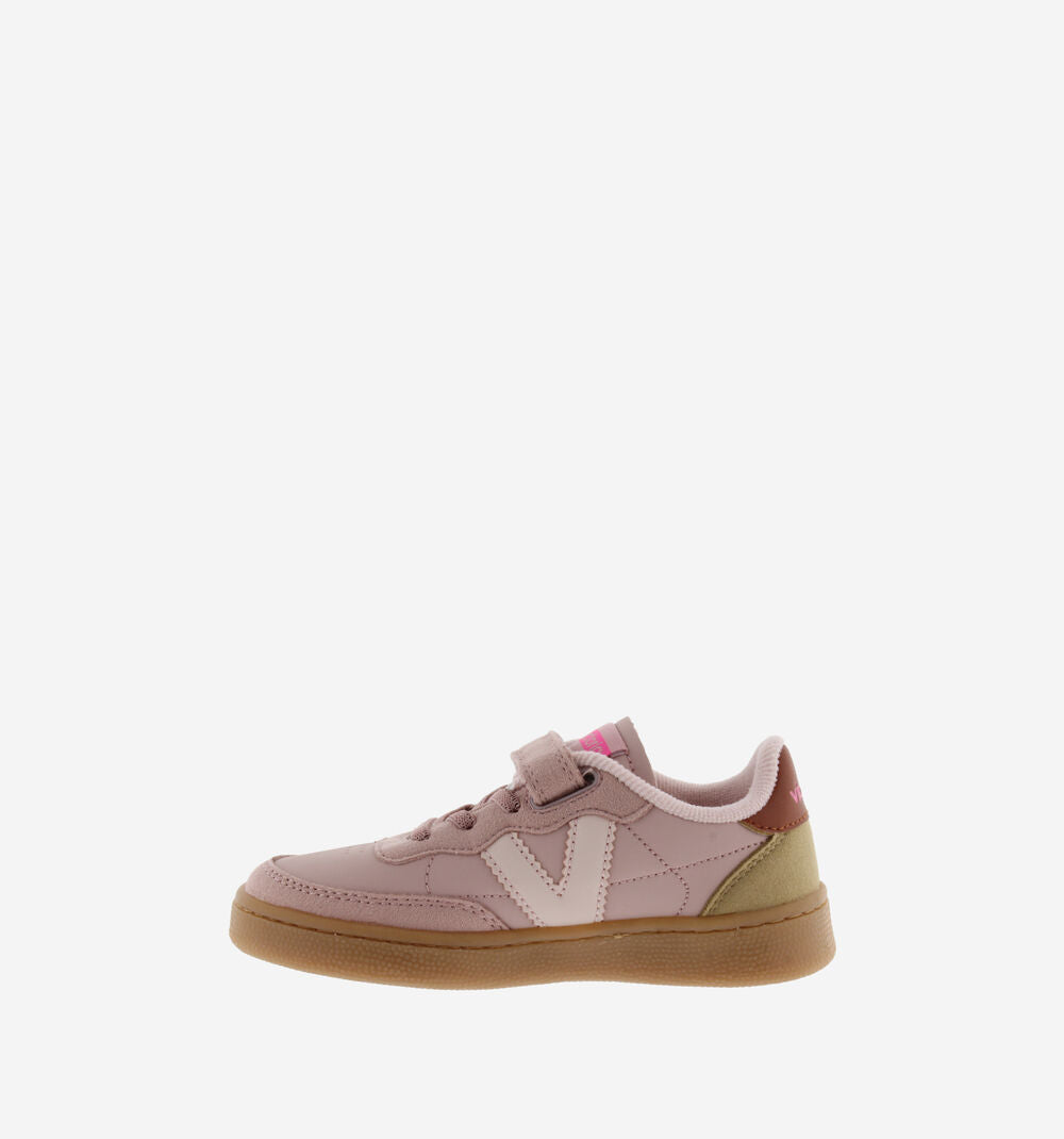 Victoria Oslo Strap Faux Leather & Contrast || Nude