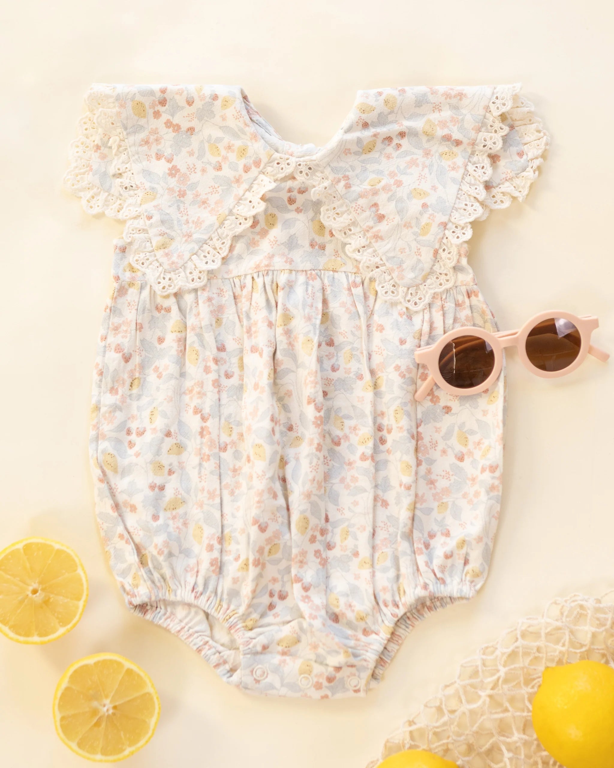 Lindsay Arnold x Rylee + Cru Porter Romper || Summer Garden