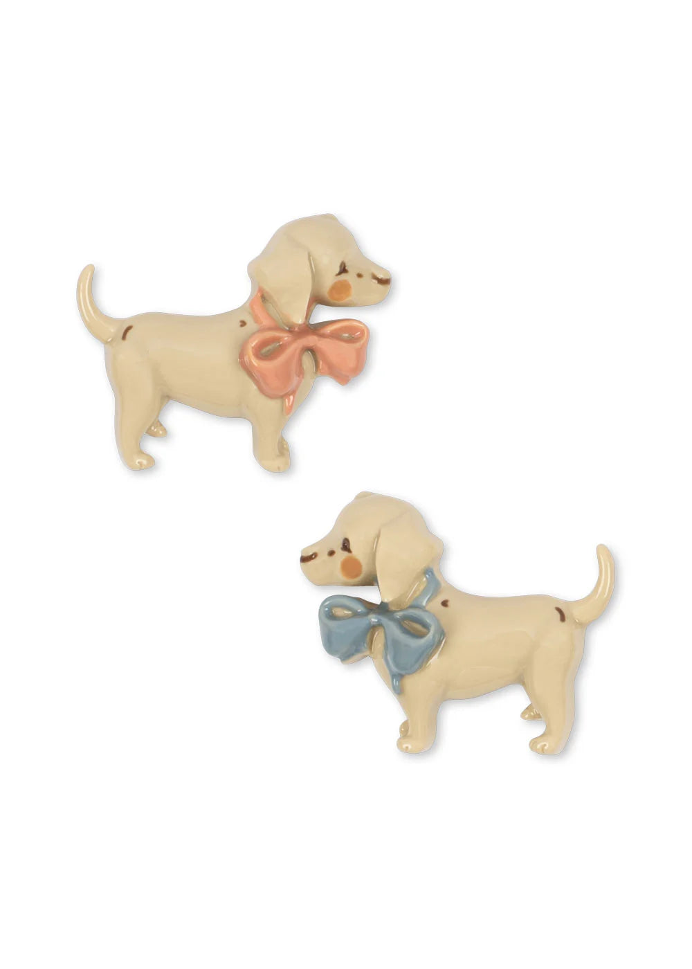 Konges Sløjd 2 Pack Pupp Hair Clips || Creme Brulee