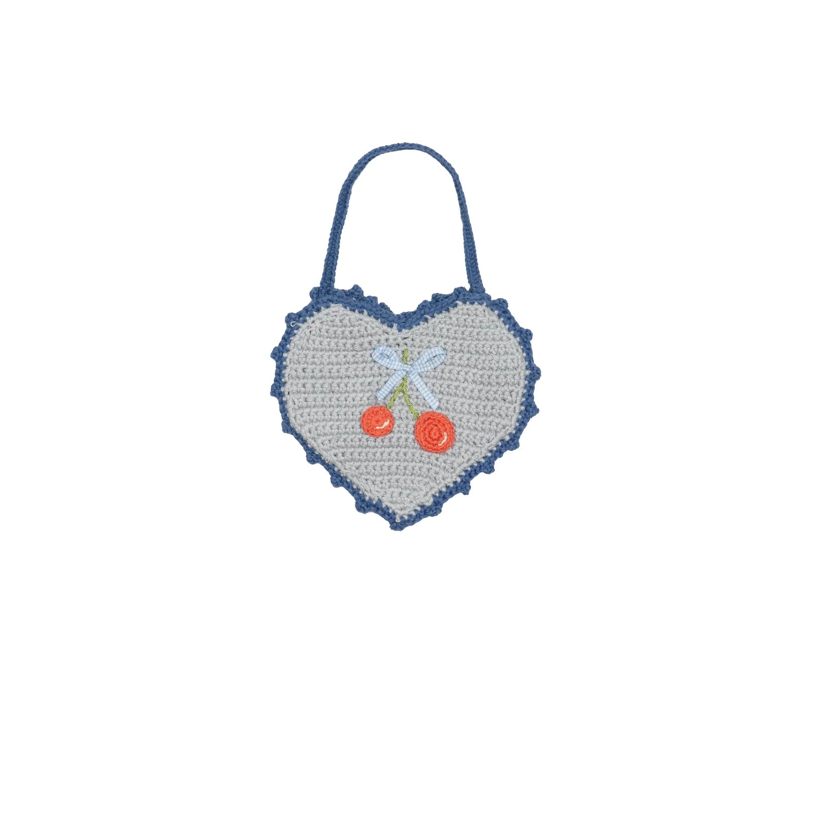 Wild Wawa Crochet Heart Purse || Baby Blues