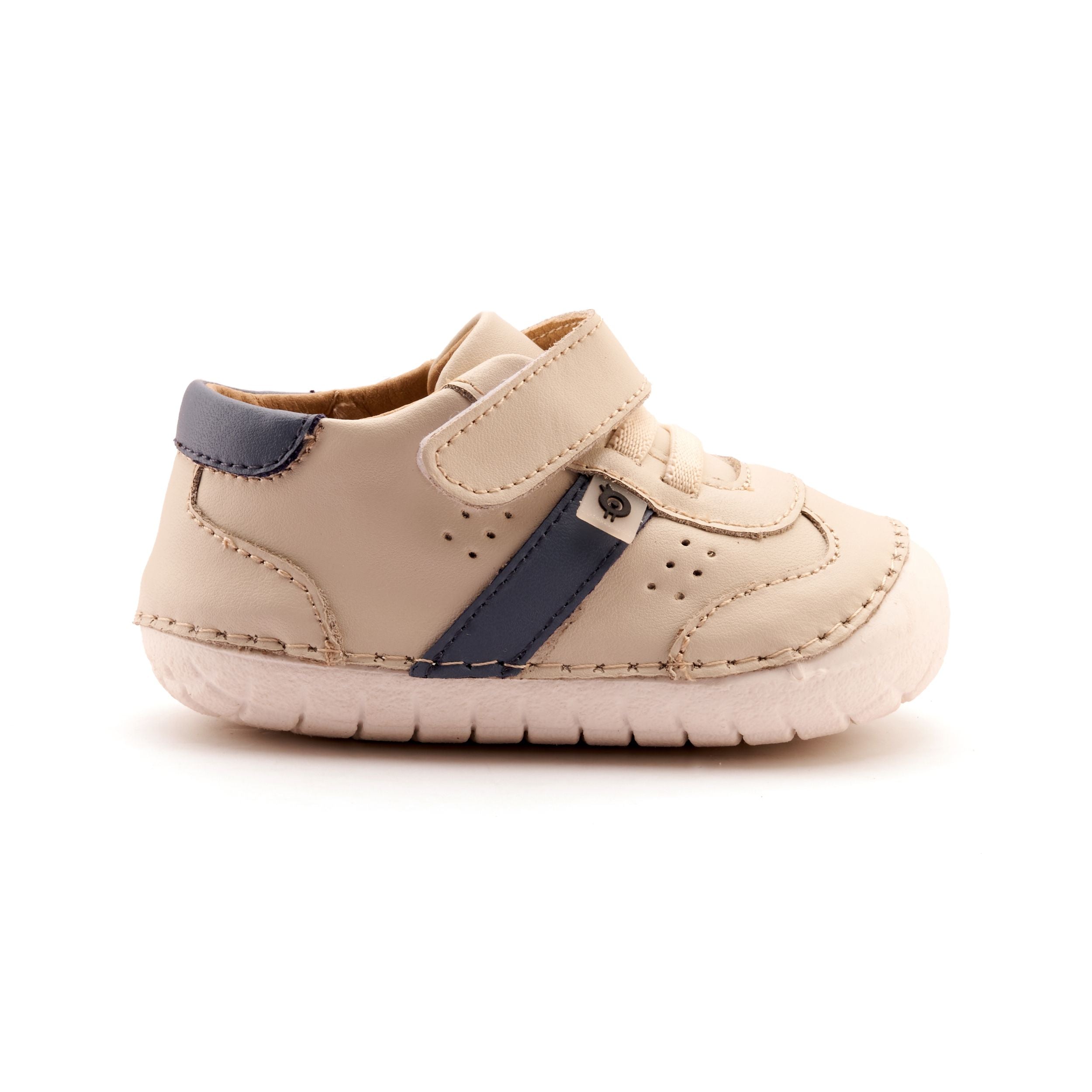 New Walker Sneaker || Cream/Dusty Blue || Roady Pave