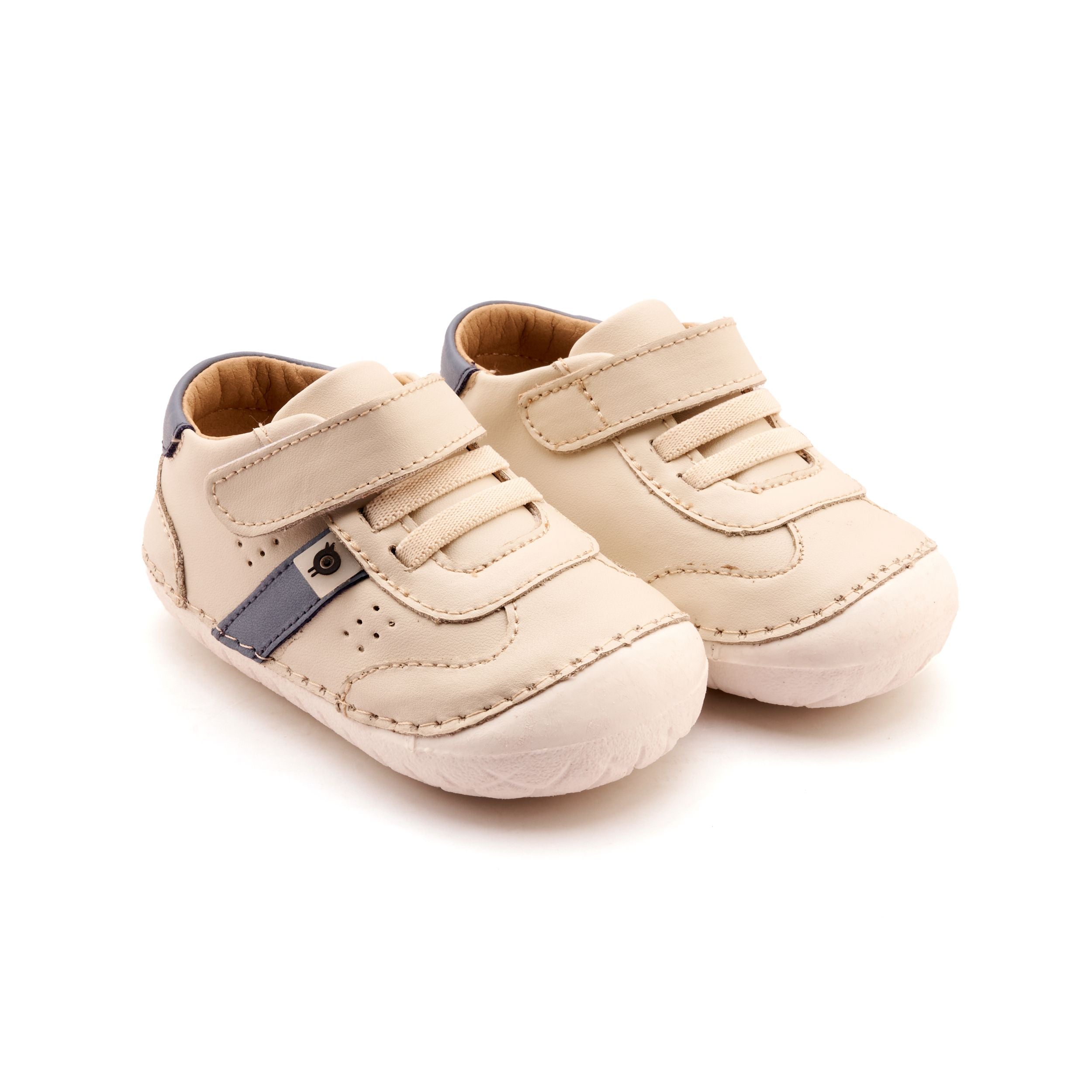 New Walker Sneaker || Cream/Dusty Blue || Roady Pave