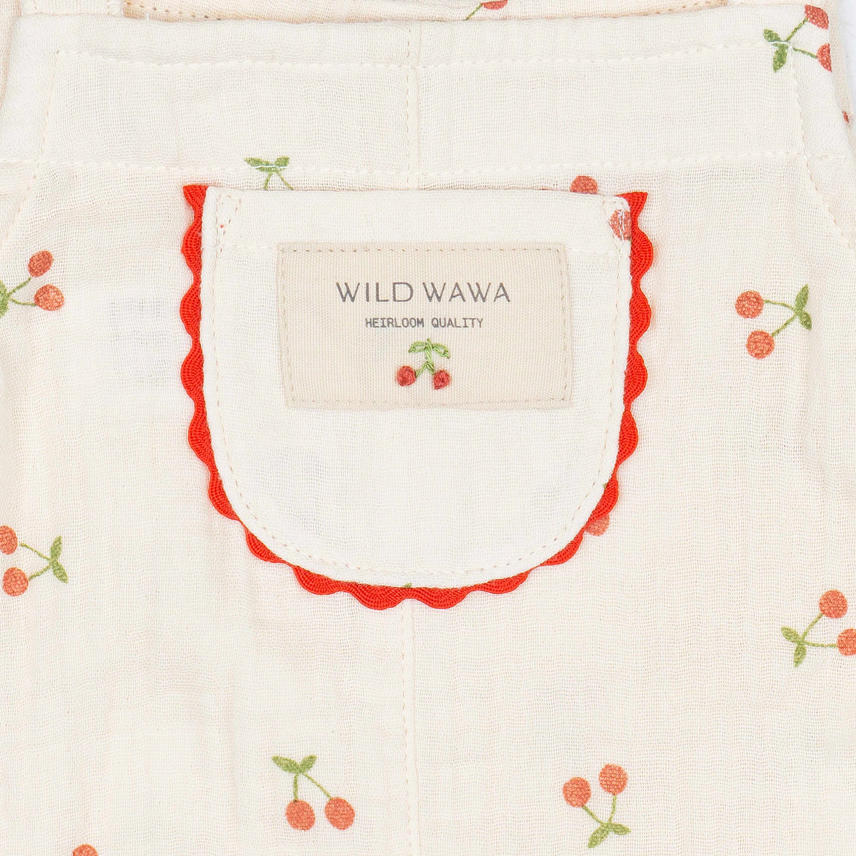 Wild Wawa Isola Romper || Cherry