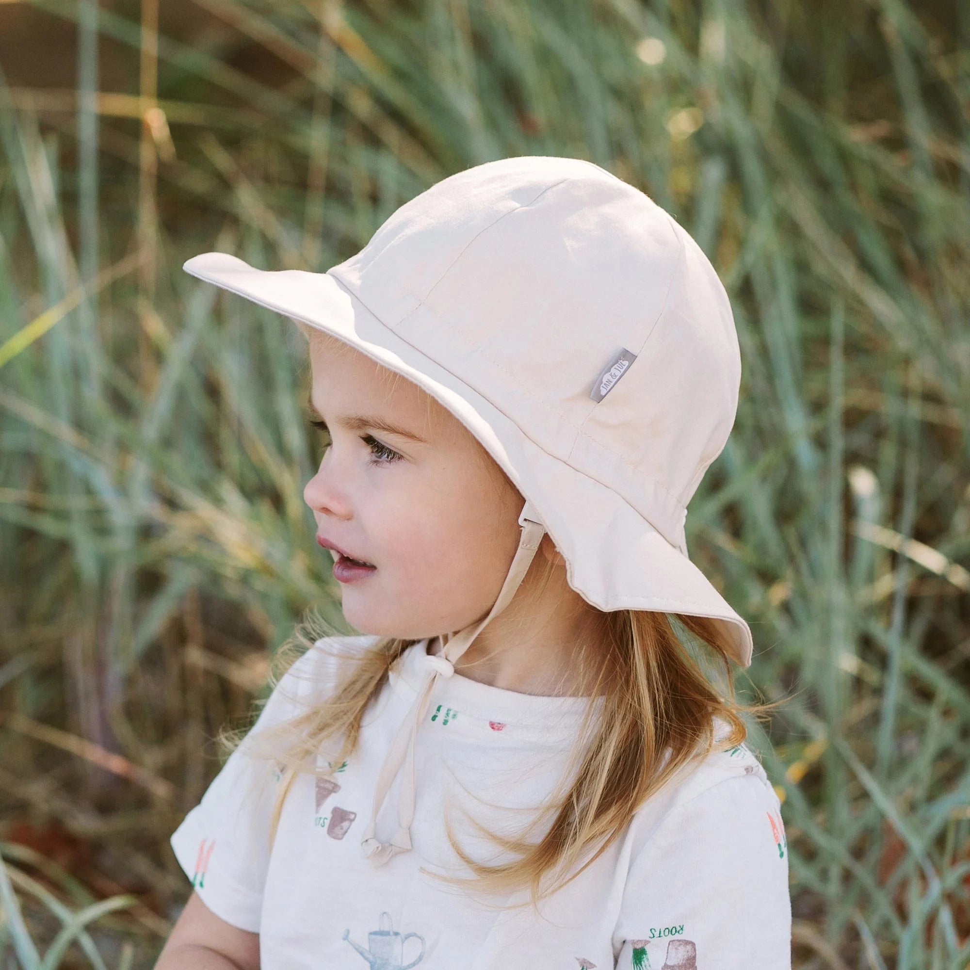 Cotton Floppy Hat || Sand