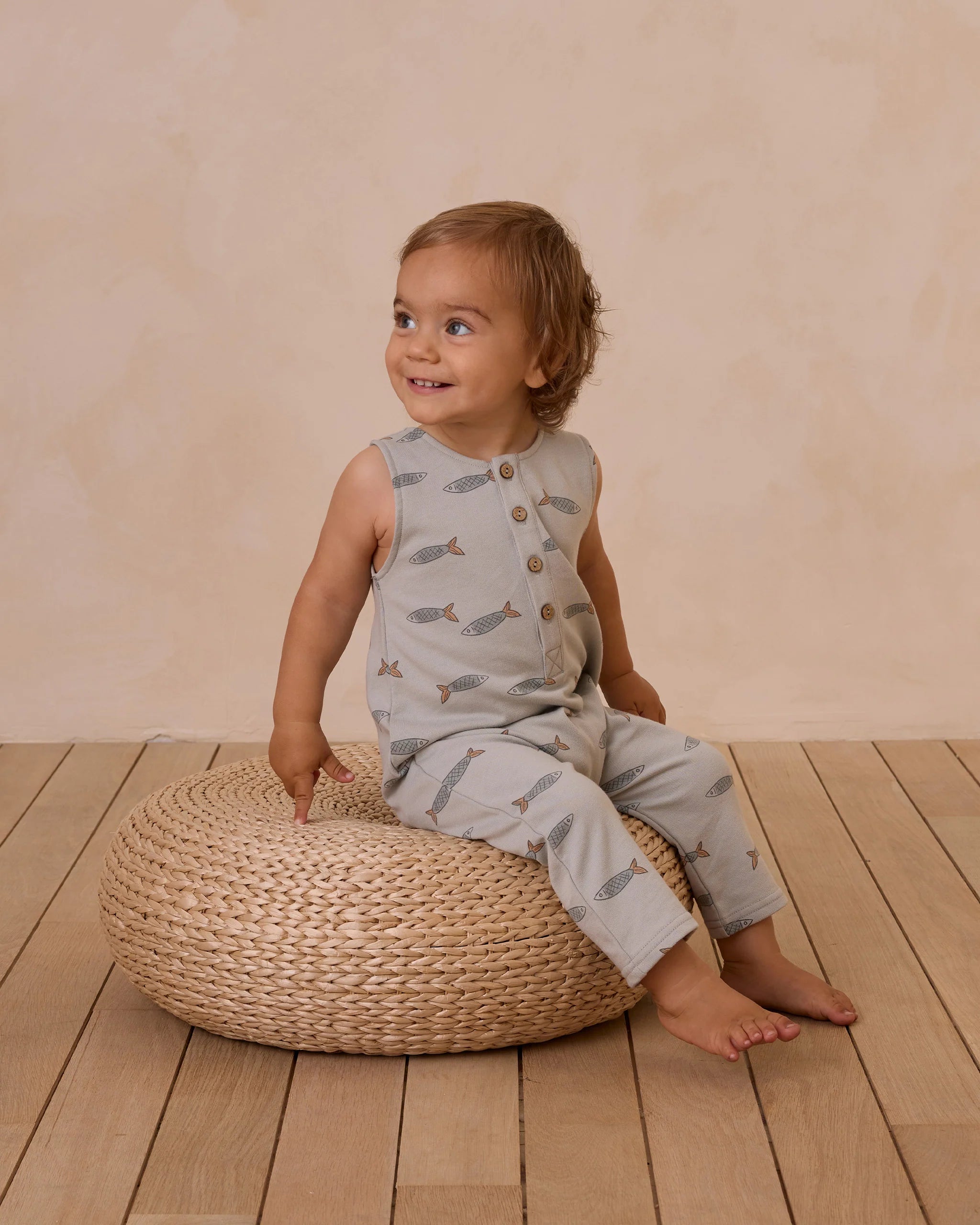 Rylee + Cru Terry Jumpsuit || Sardines