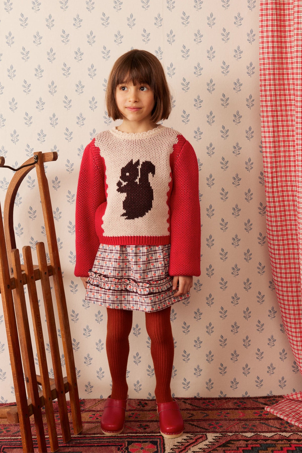 Hello Simone Tina Skirt || Camelia Check