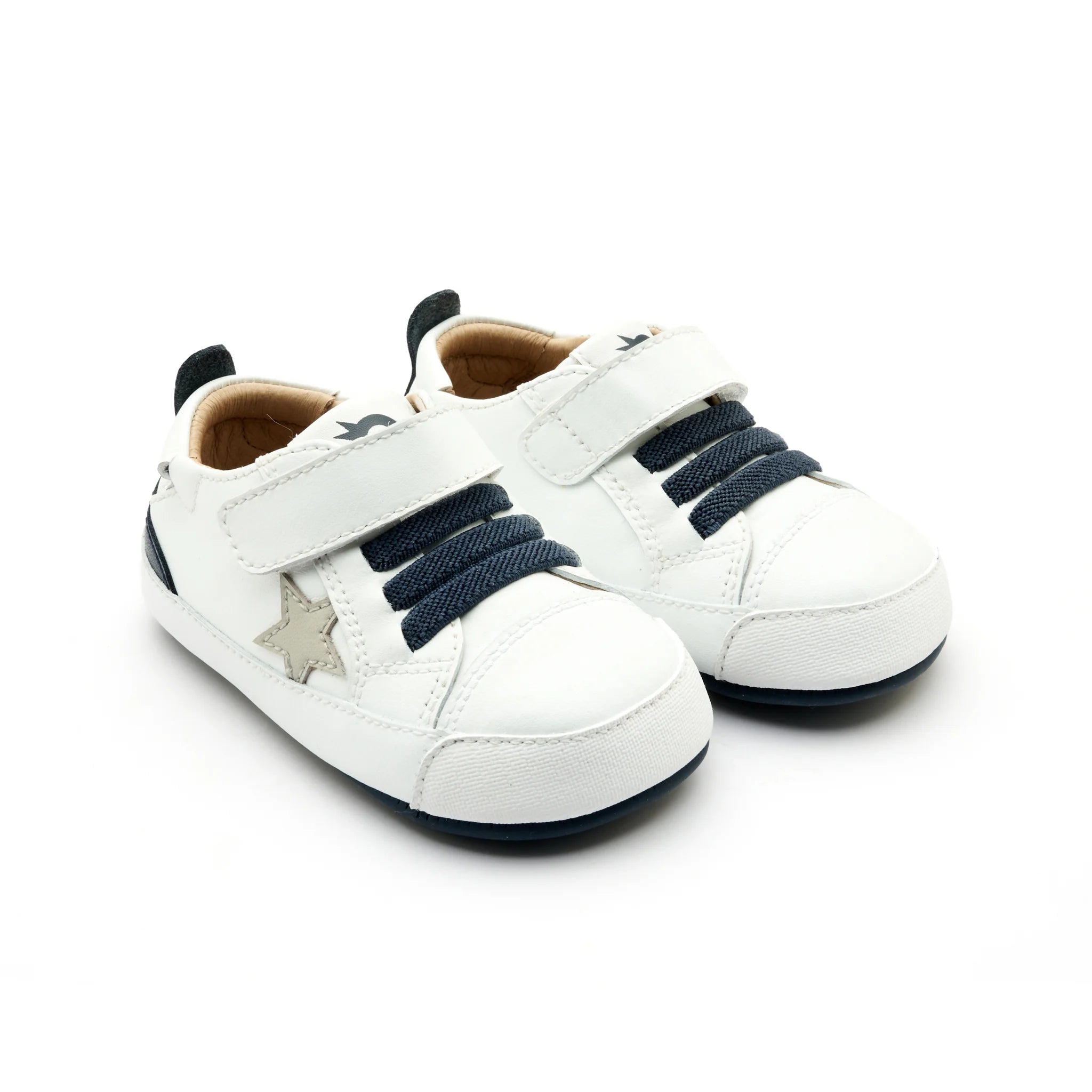 Pre Walker Sneaker || White/Navy/Gray
