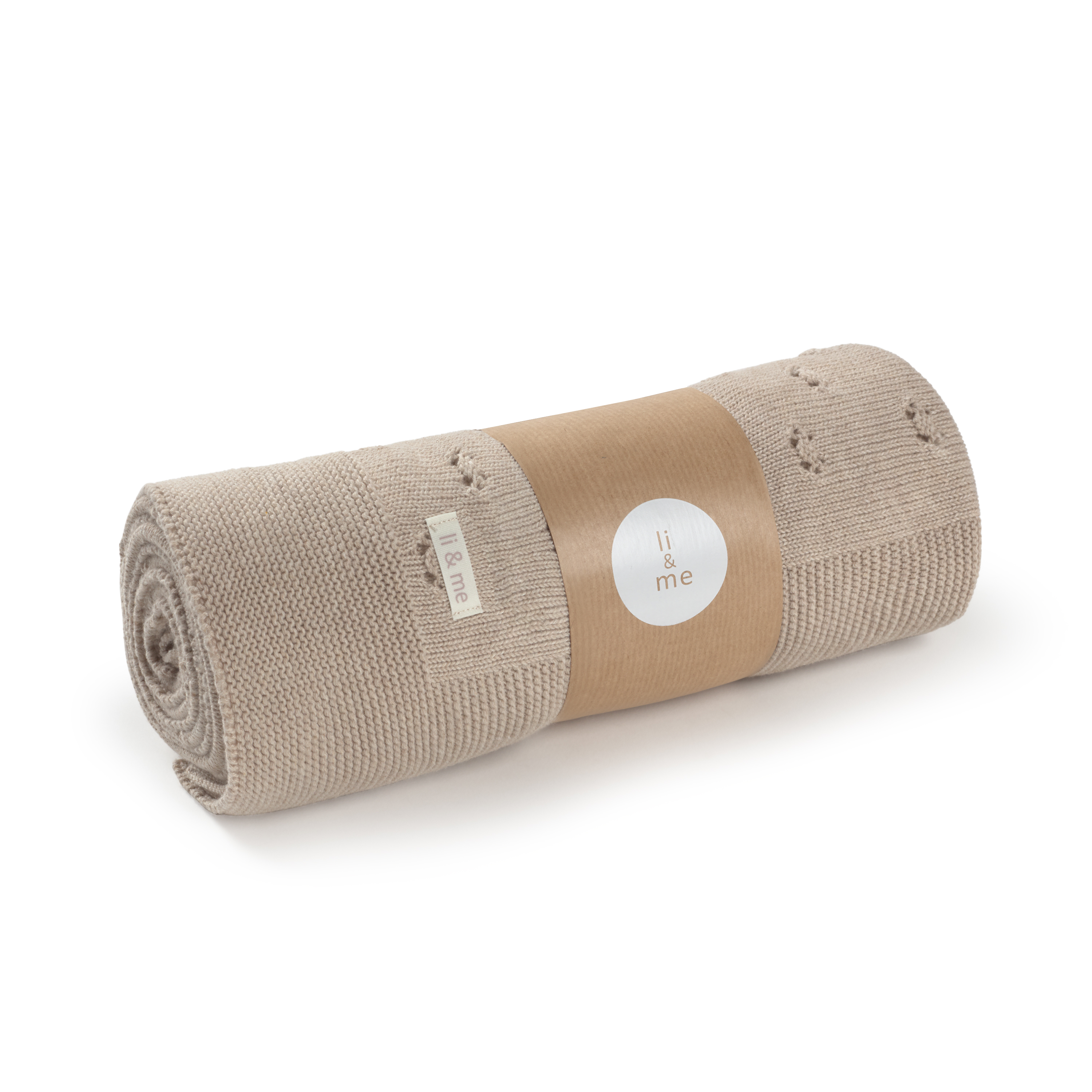 Guiui Patterned Knit Blanket || Toasted