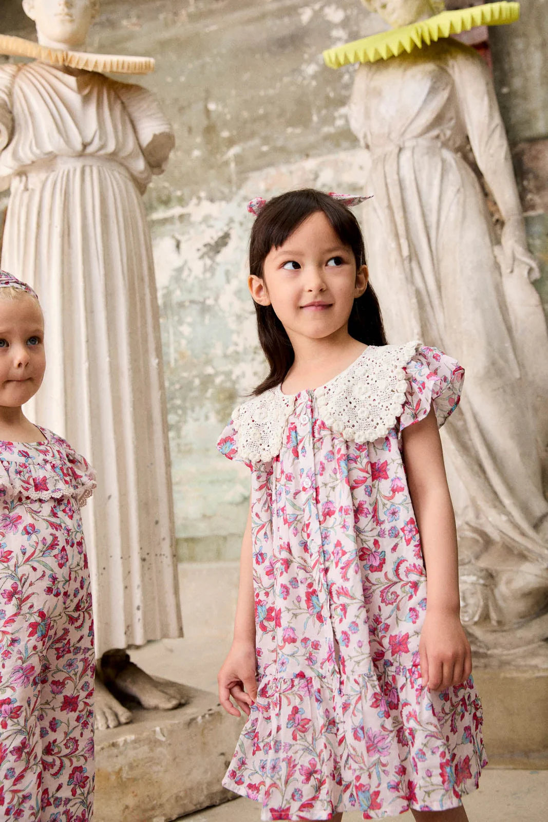 Louise Misha Vaina Dress || Cream Floral Haven
