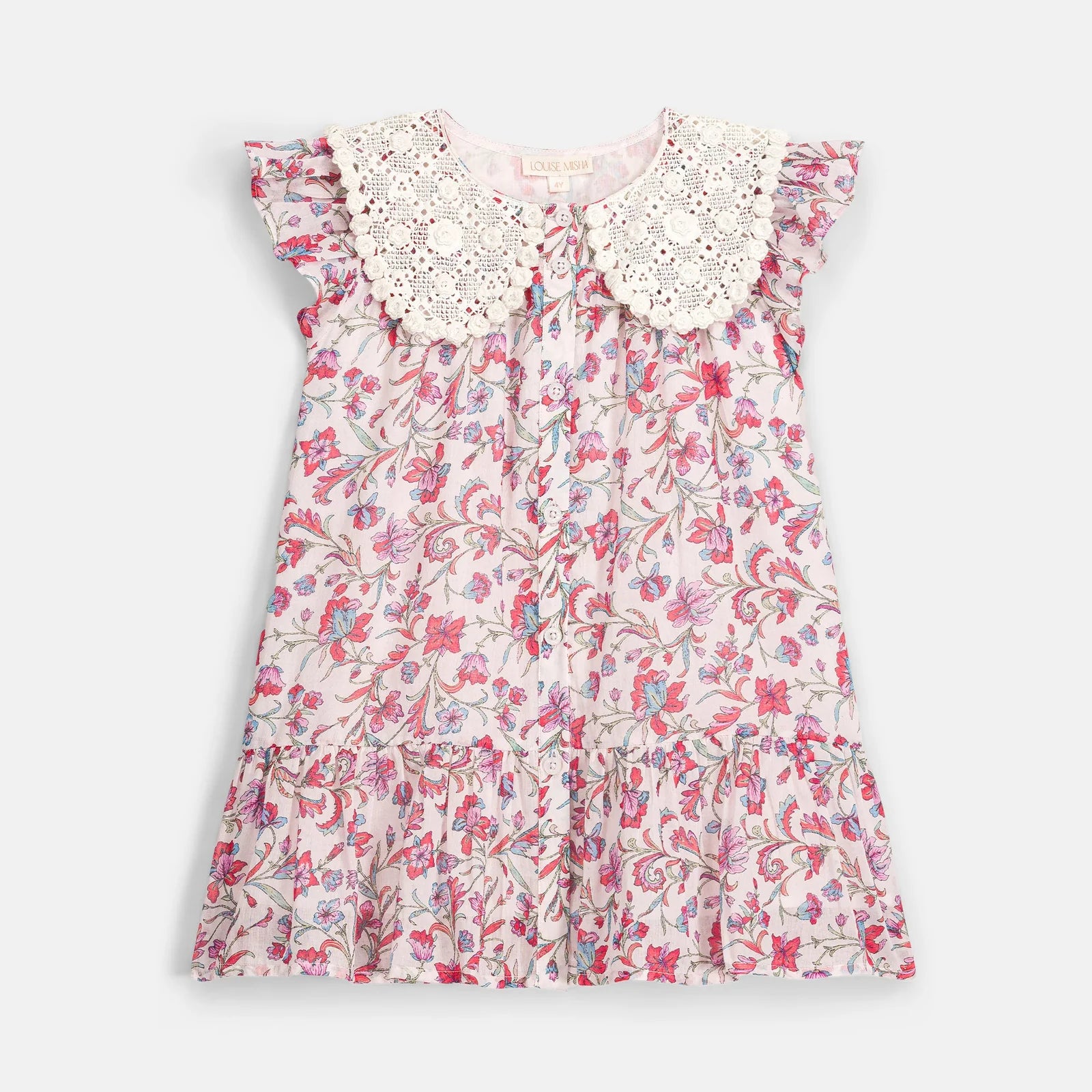 Louise Misha Vaina Dress || Cream Floral Haven