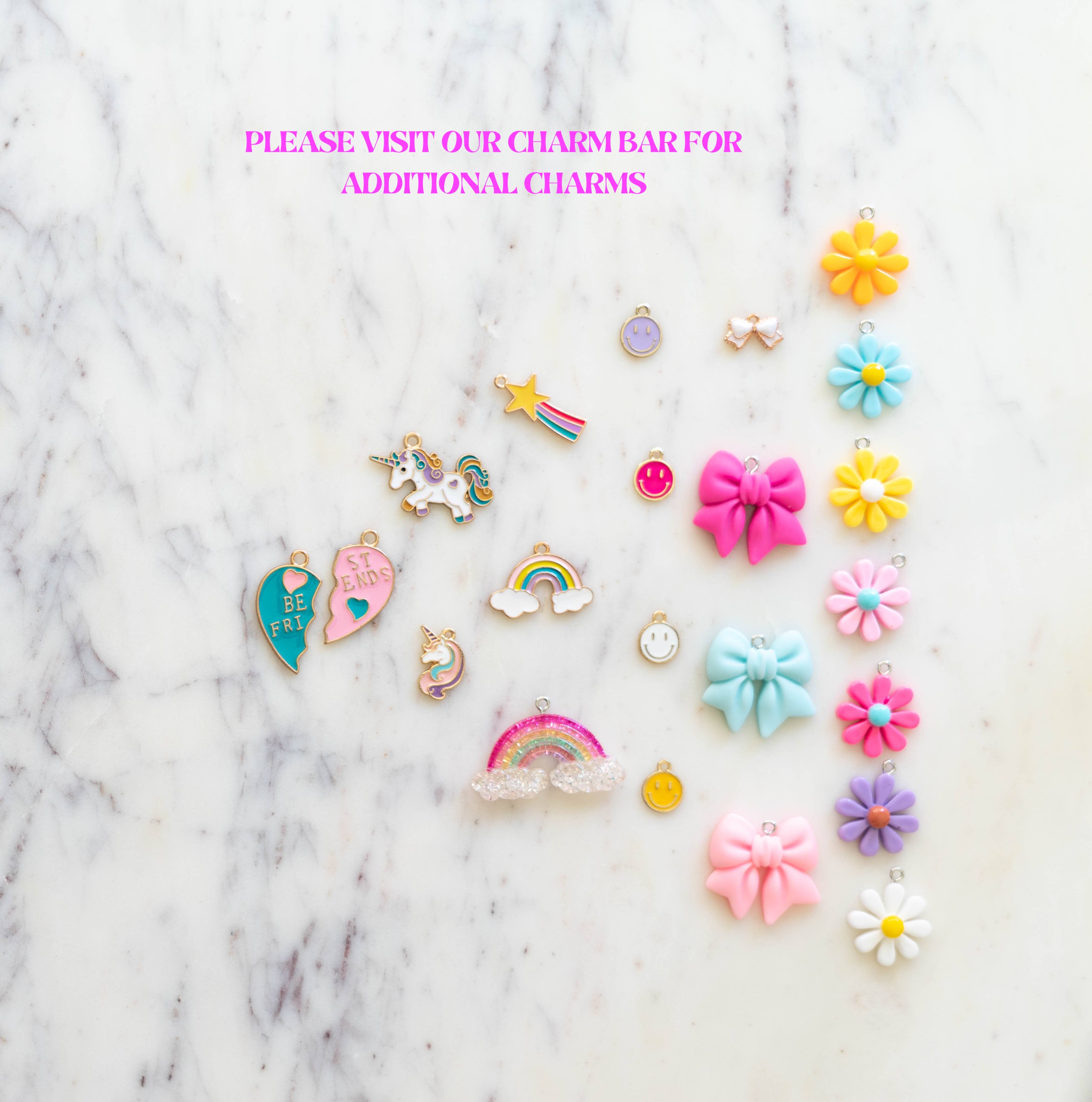 BFF Heart Charms