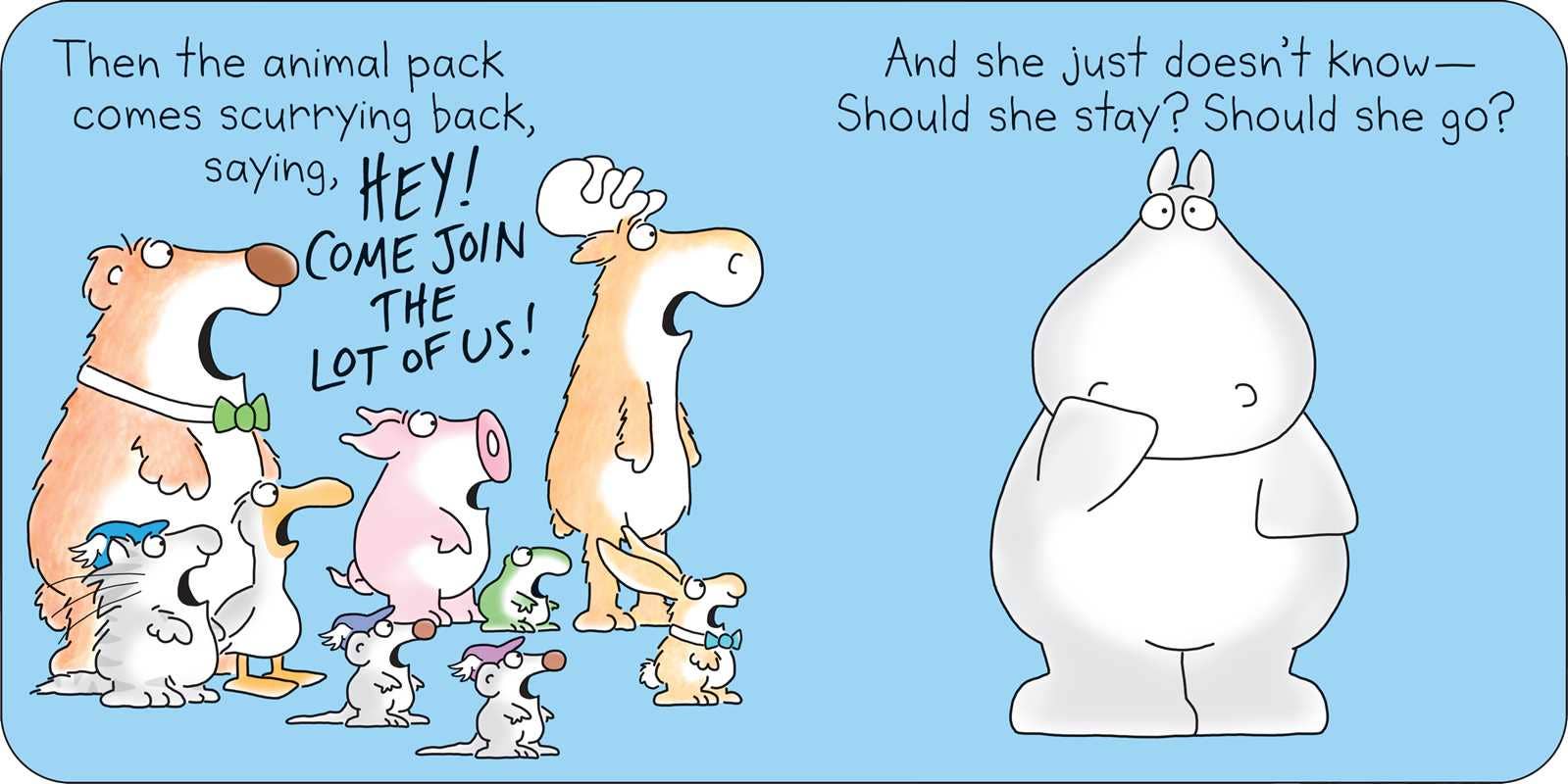 But Not the Hippopotamus Board Book