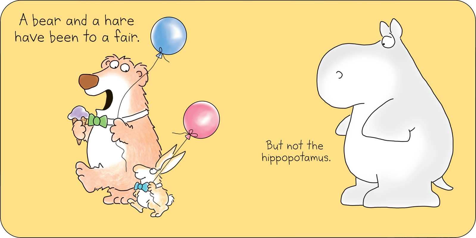 But Not the Hippopotamus Board Book